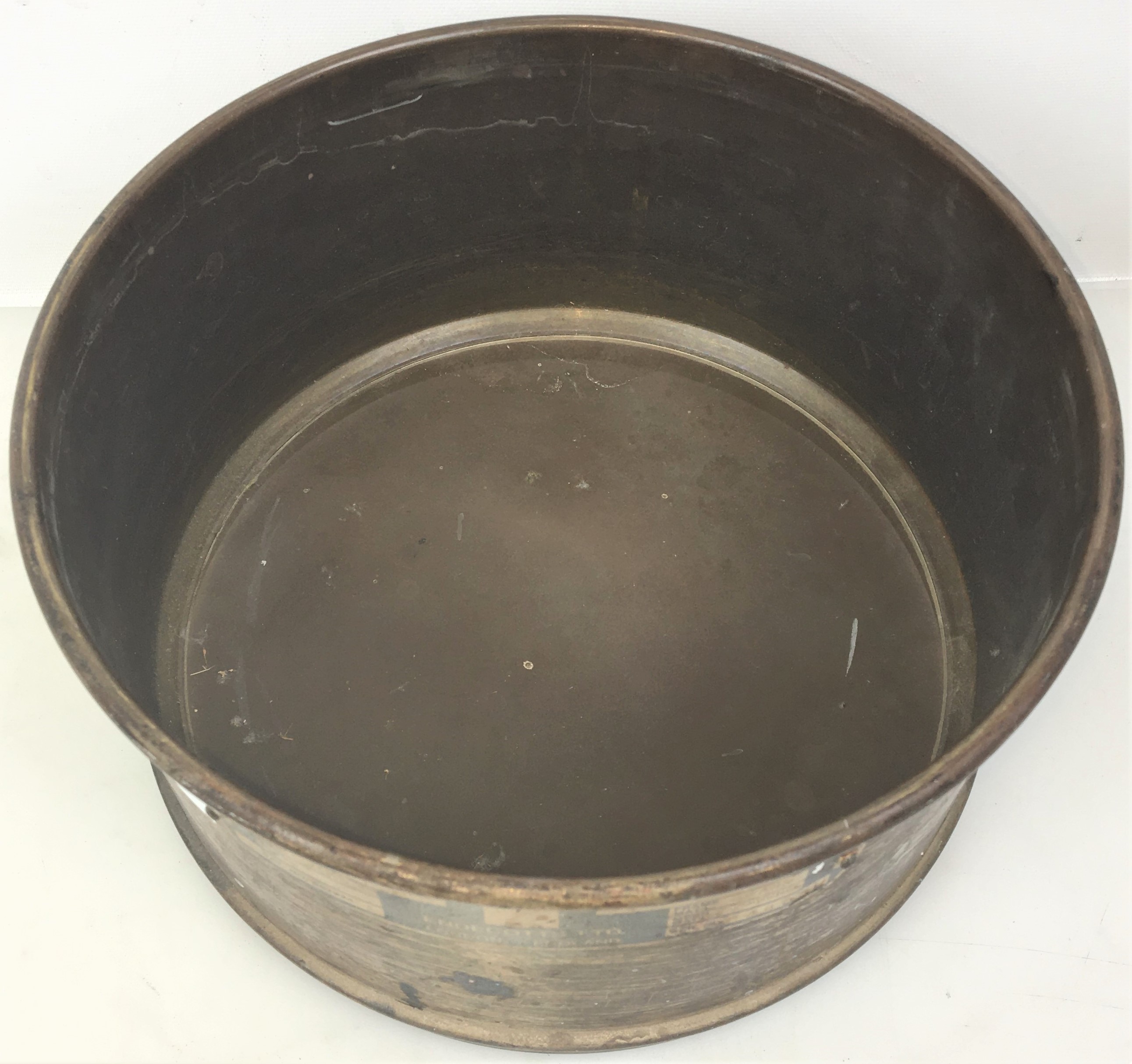 Used Endecotts #200 Brass-Bronze 8" Extra-Depth Sieve (75μm)