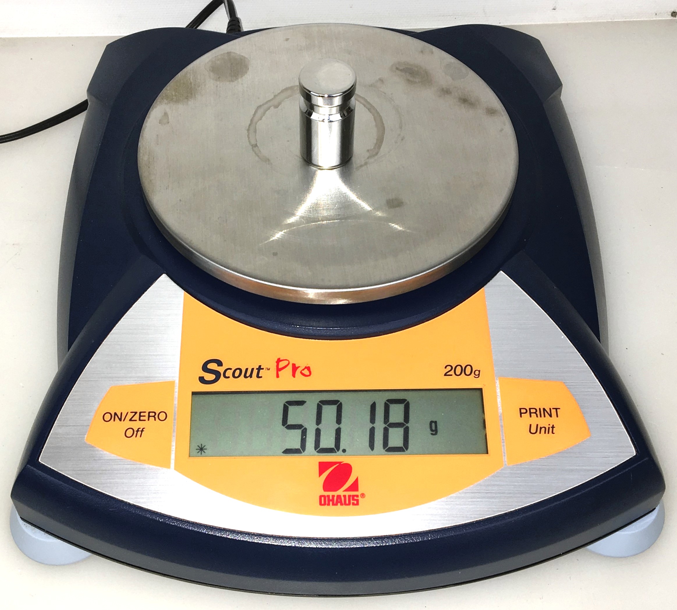 Used Ohaus Scout Pro SPE202 Portable Balance (200g x 0.01g)
