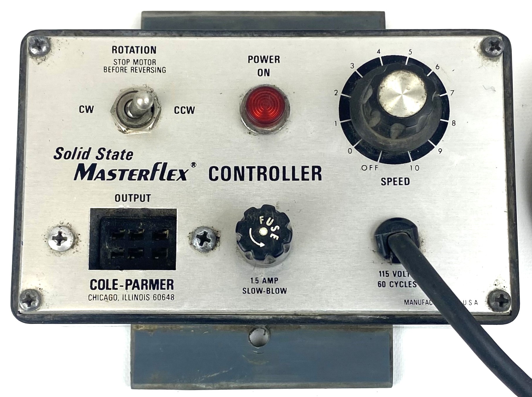 Used Cole-Parmer Masterflex Solid State Speed Control