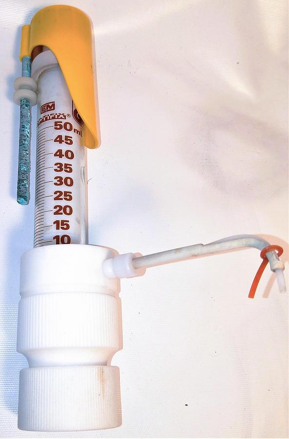 Used MilliporeSigma EM Optifix BASIC 101.080-48 Dispenser (10-50mL)