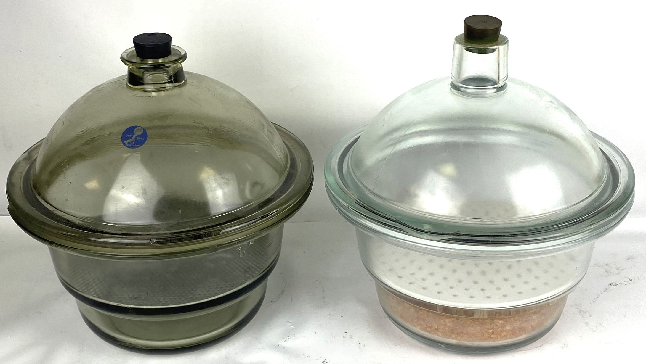 Used Jencons Dry Seal Glass Desiccator (254mm ID)