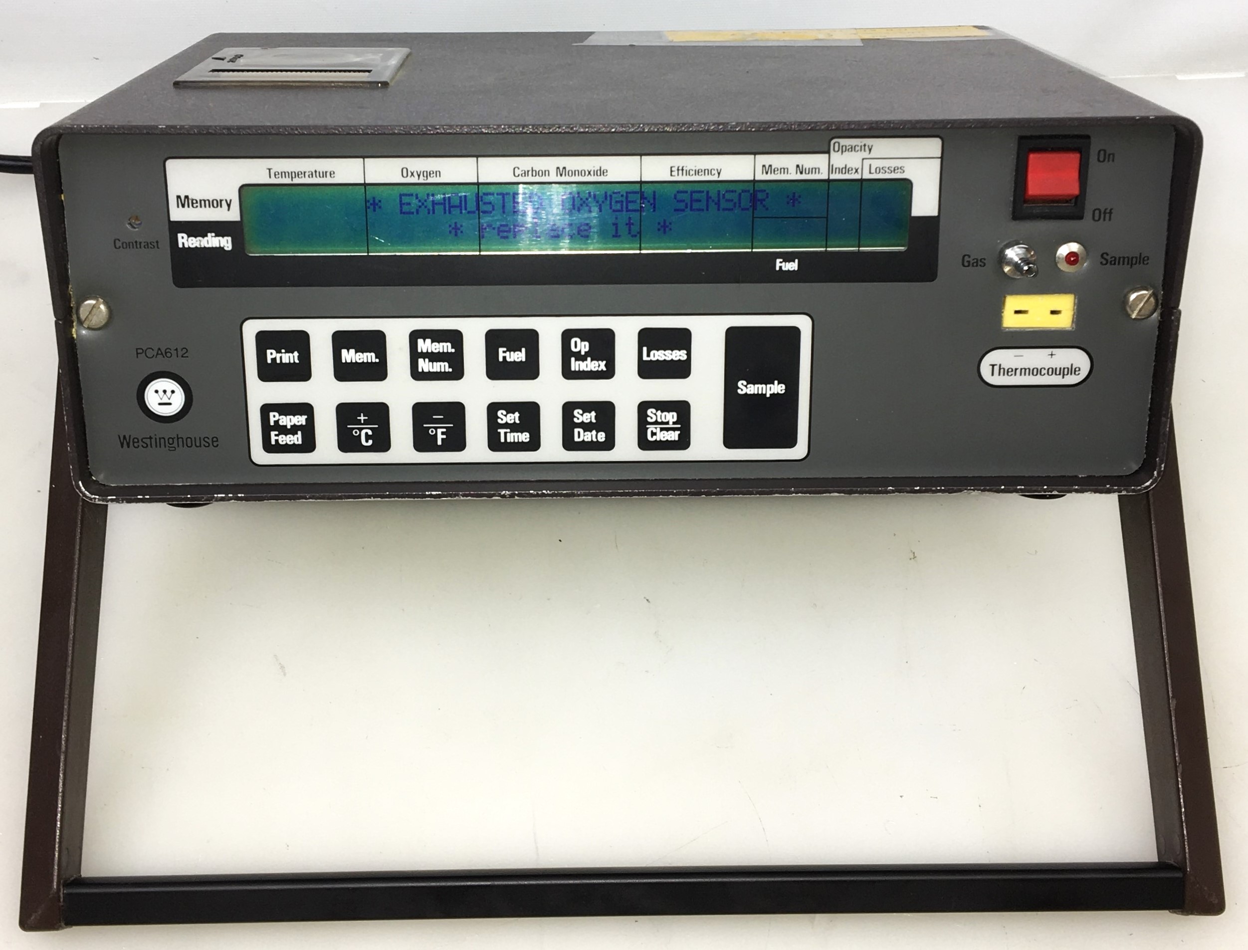 Used Westinghouse PCA-612 Portable Combustion Analyzer