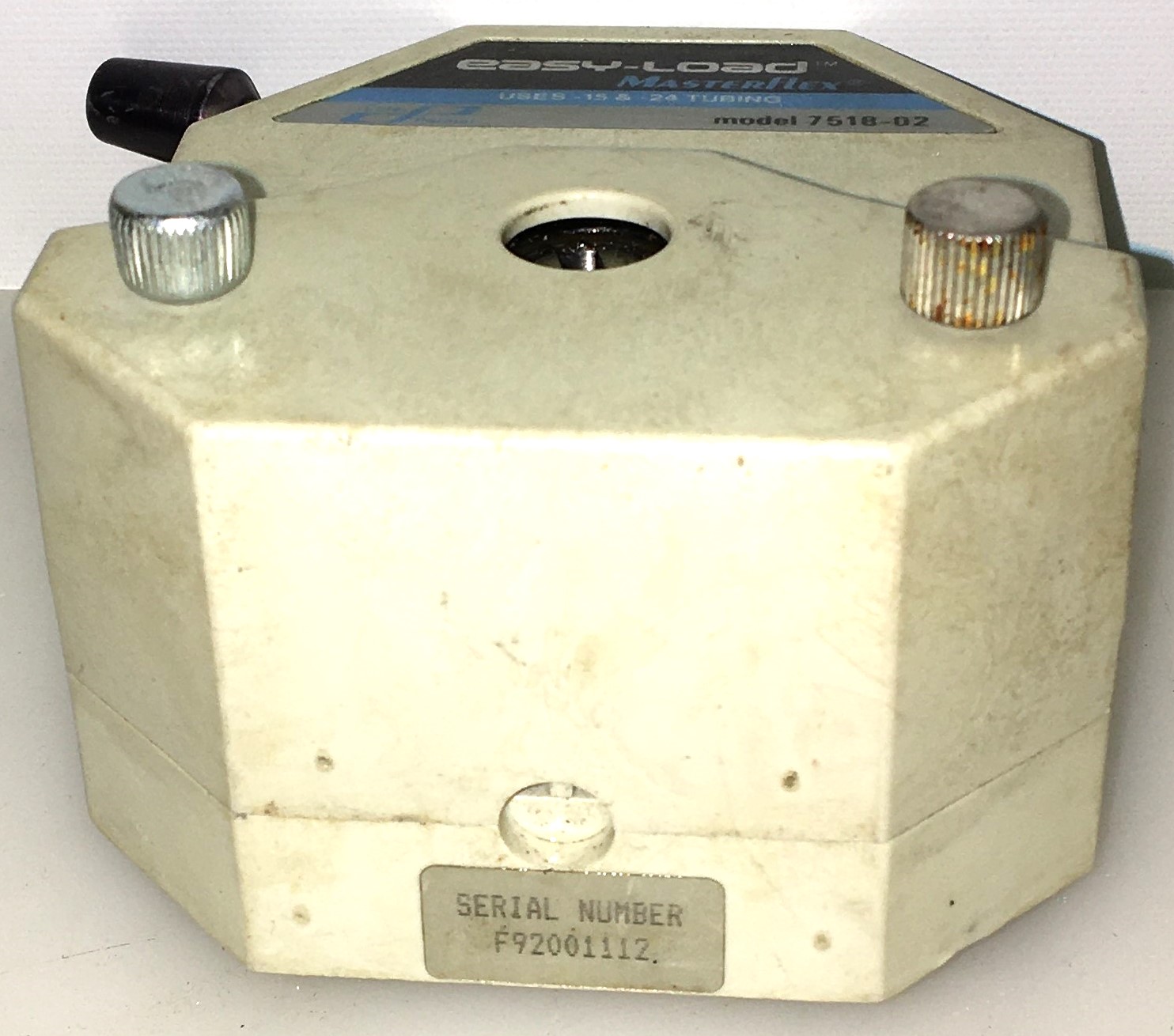 Used Cole-Parmer Masterflex Easy-Load L/S 7518-02 Pump Head