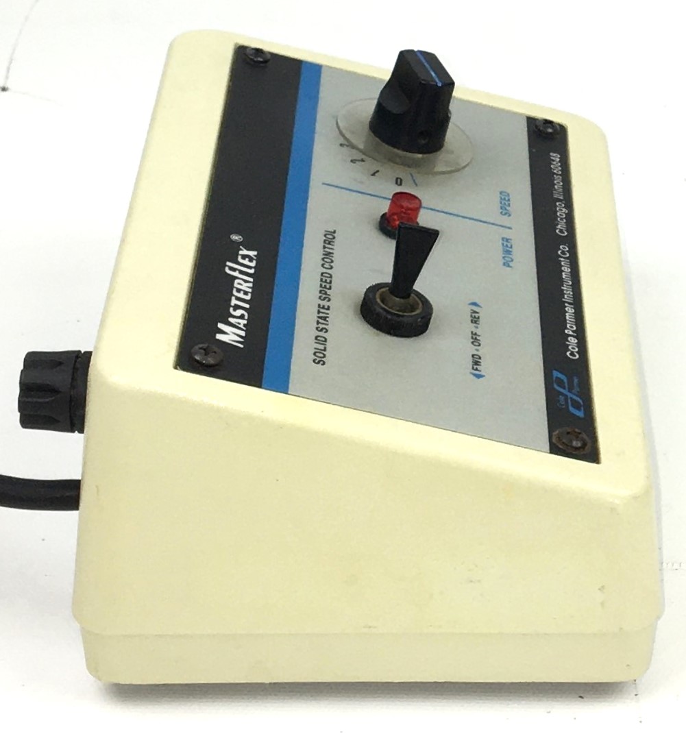 Used Cole-Parmer Masterflex 7593-00 Peristaltic Pump with Speed Controller