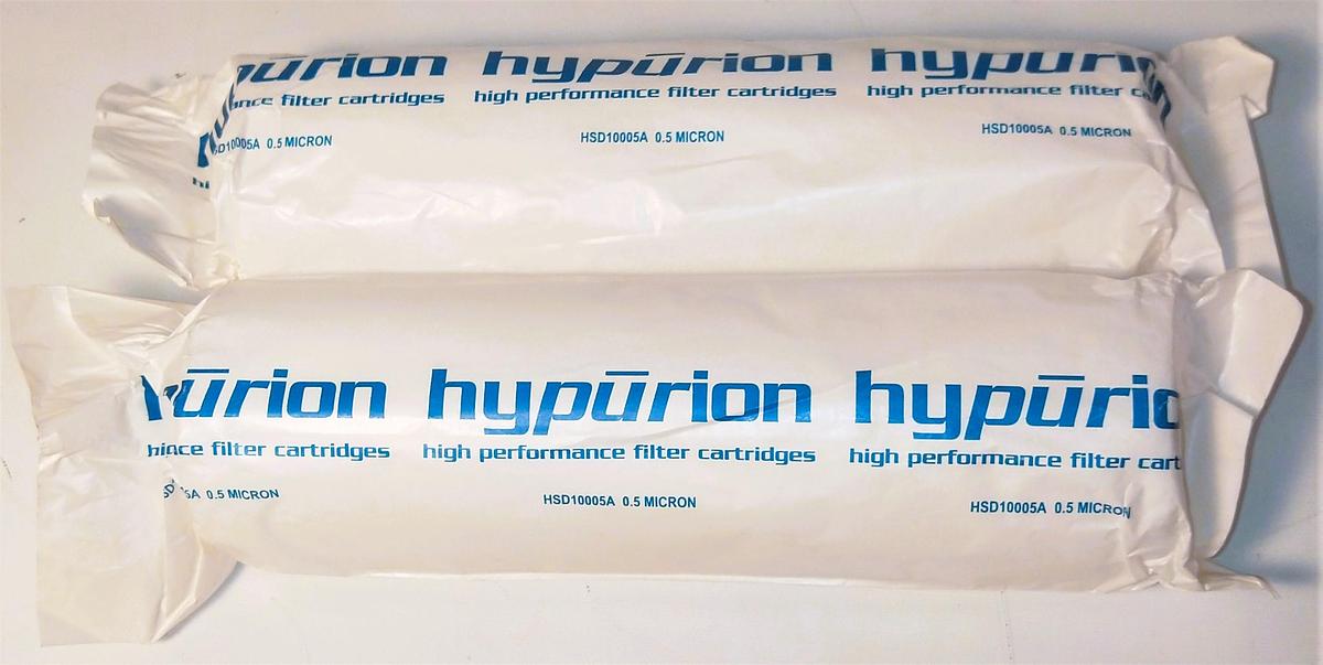 New Waterite Hypurion HSD10005A High Performance Filter Cartridge - 0.5 Micron