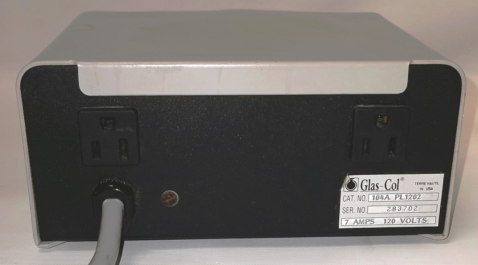 Used Glas-Col PowrTwin 104A-PL1202 Temperature Controller
