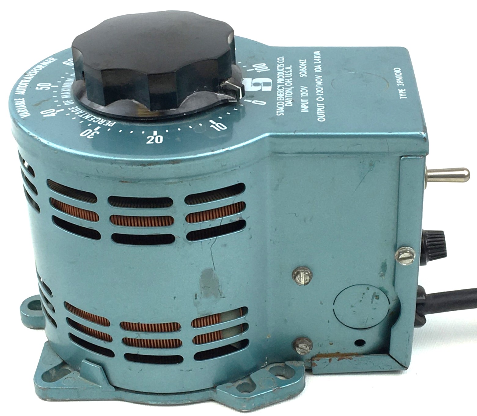 Used Staco 3PN1010 Variable Autotransformer