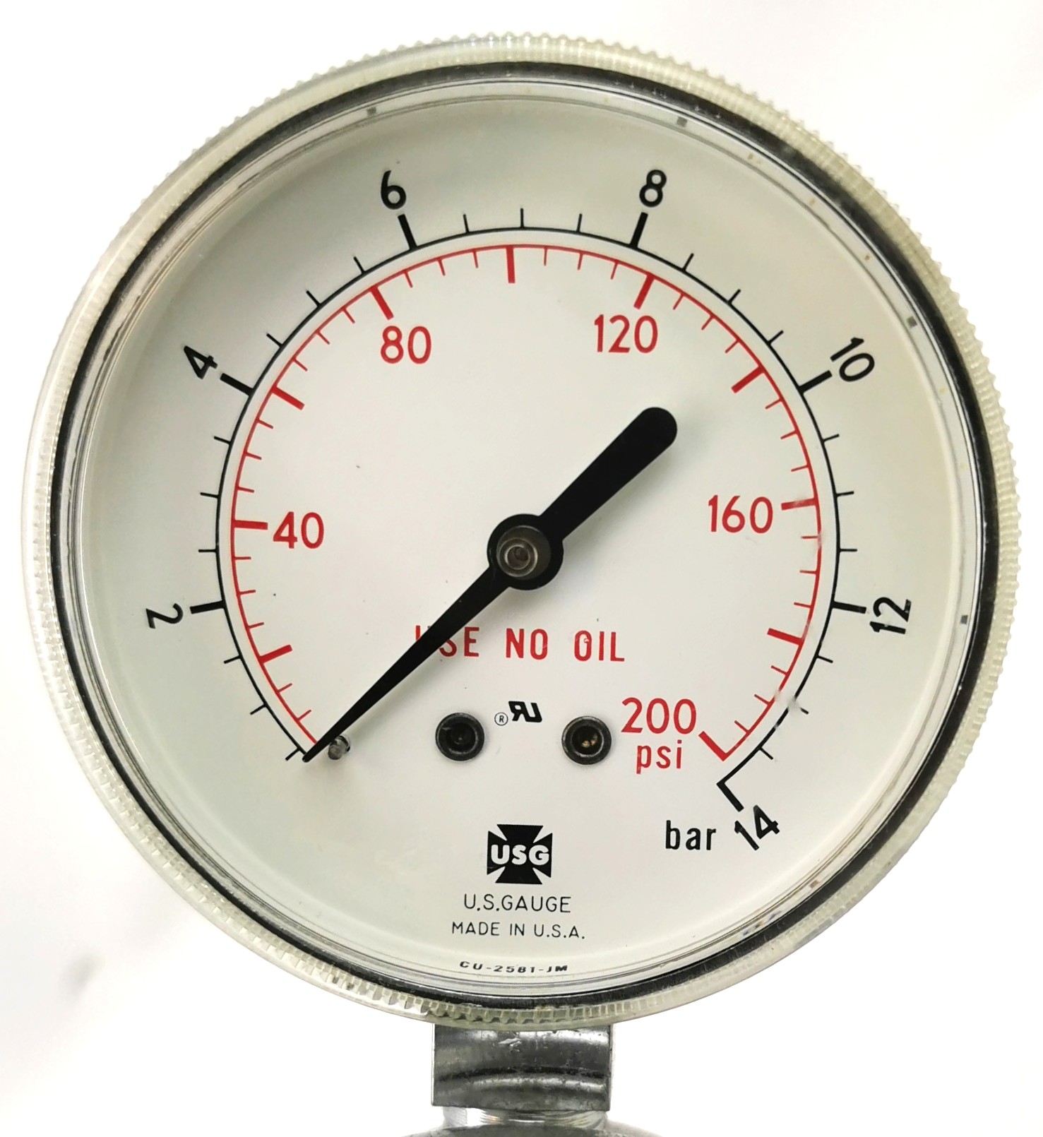 Used Liquid Air 2053022-TF4 Stainless-Steel Pressure-Reducing Regulator