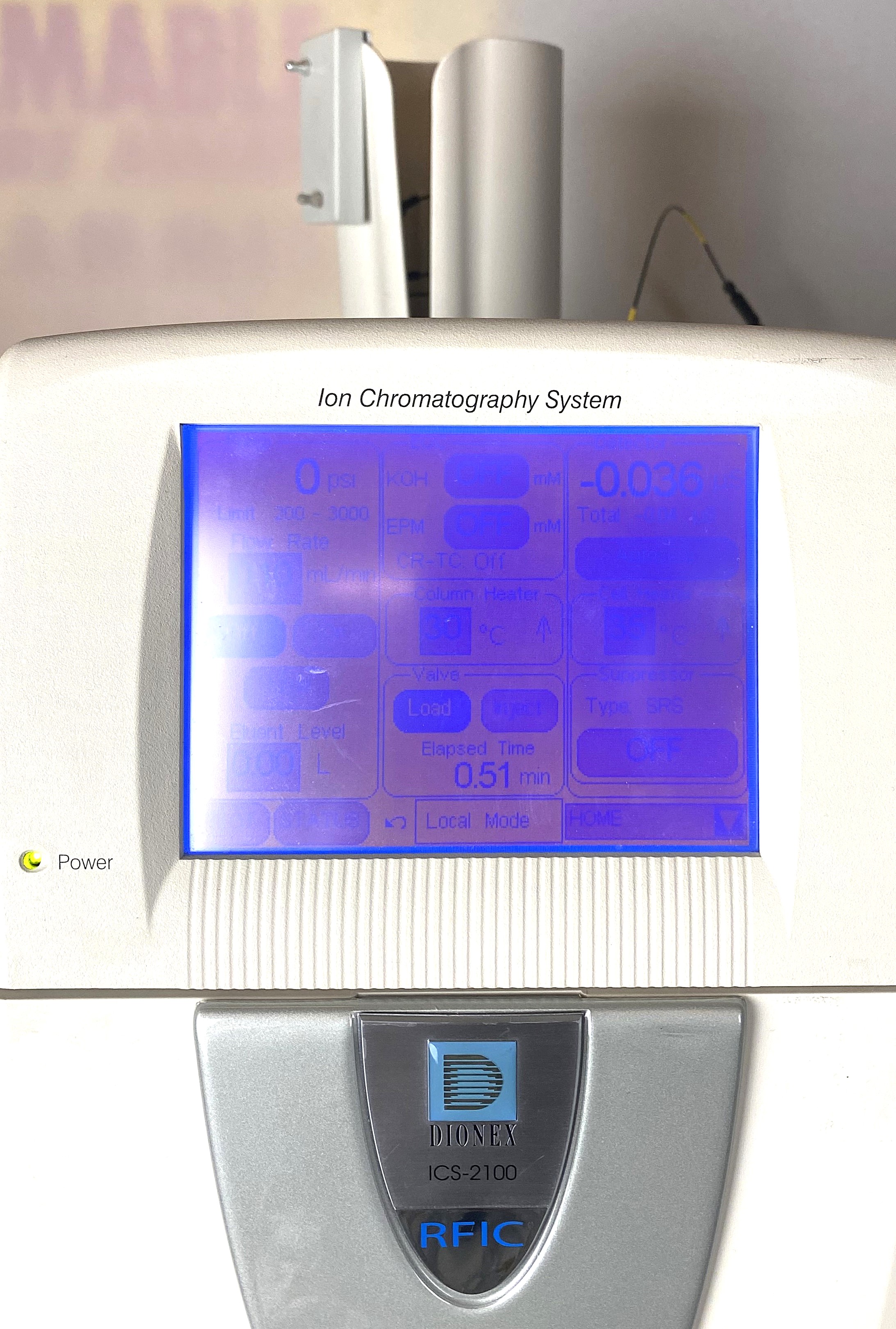Used Dionex ICS-2100 Ion Chromatograph