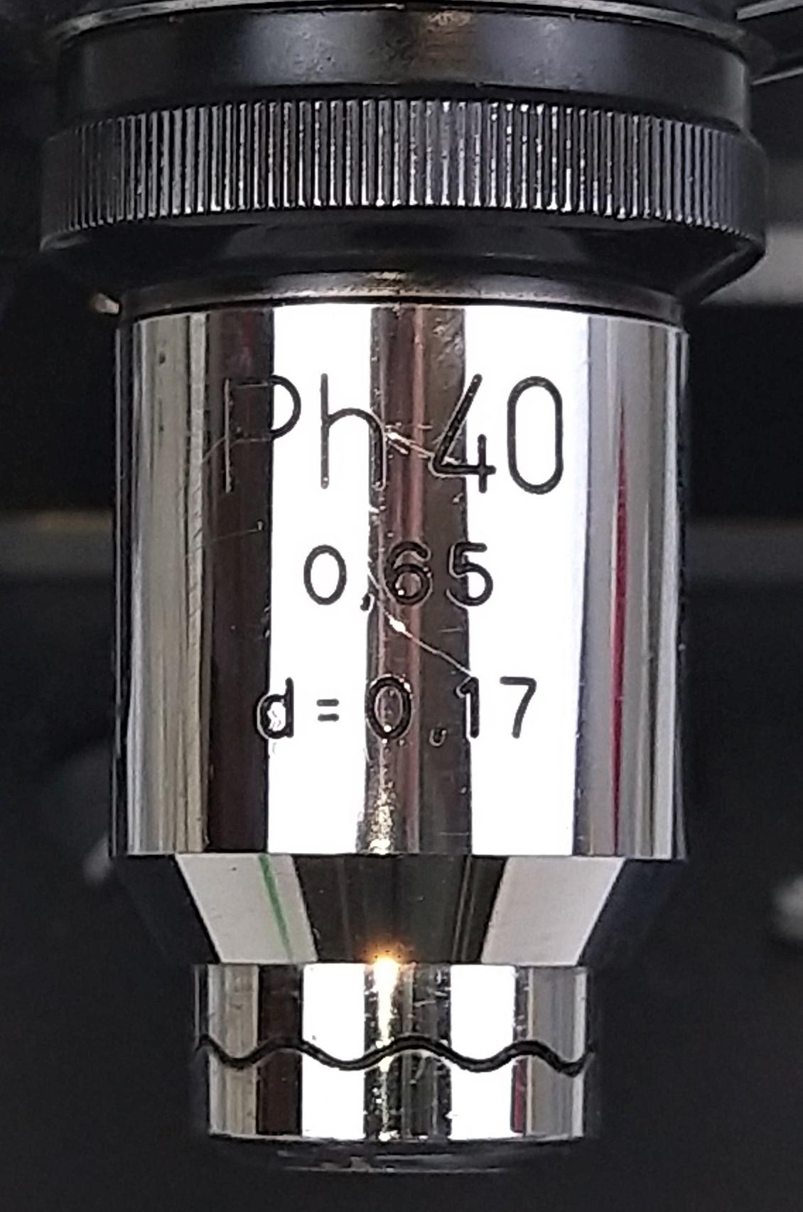 Used Wild M12 Binocular Phase-Contrast Microscope with Illuminator - 100X to 400X