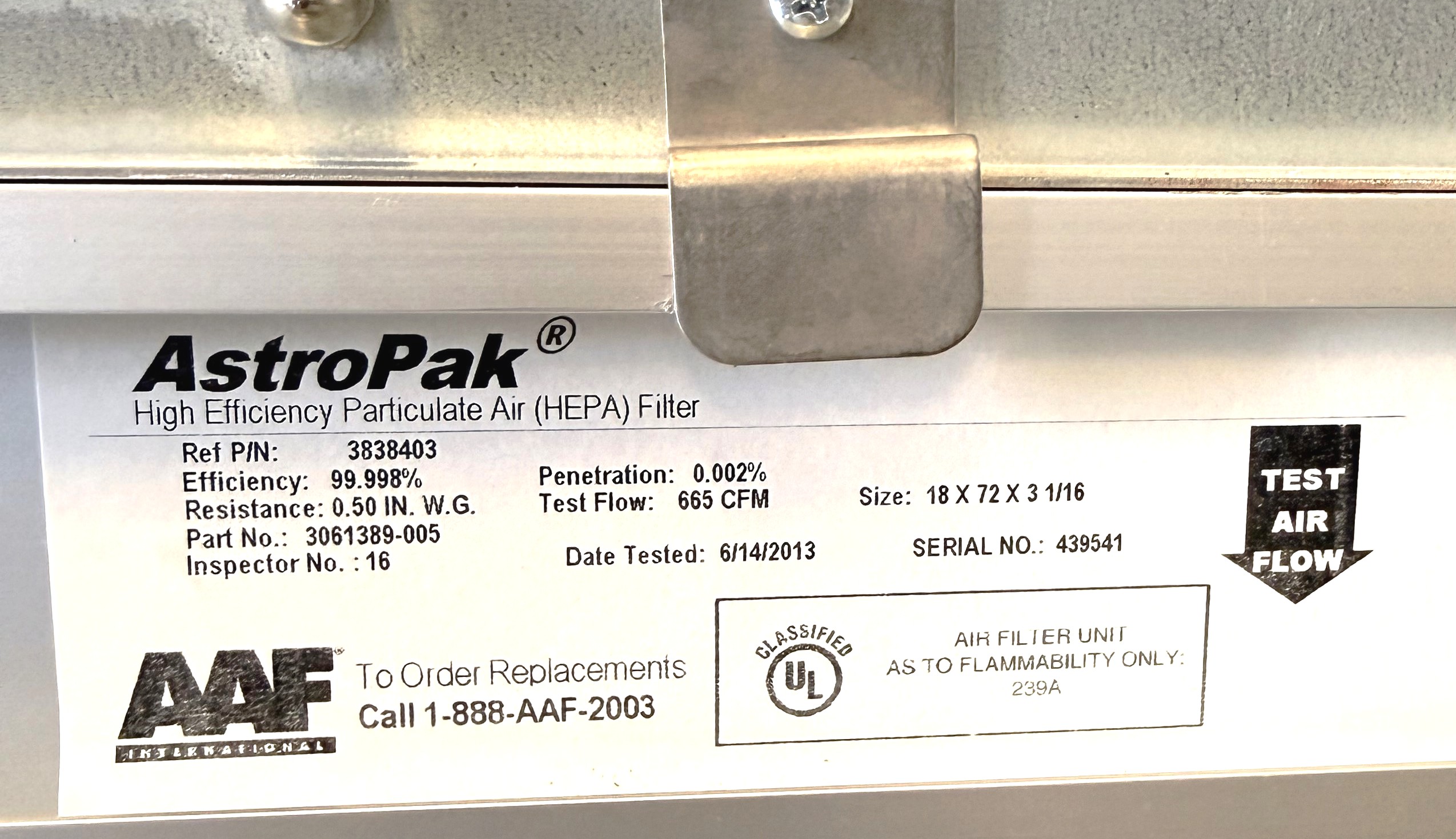 Used Labconco PuriCare 31162100 Class II/Type A1 Biosafety Cabinet
