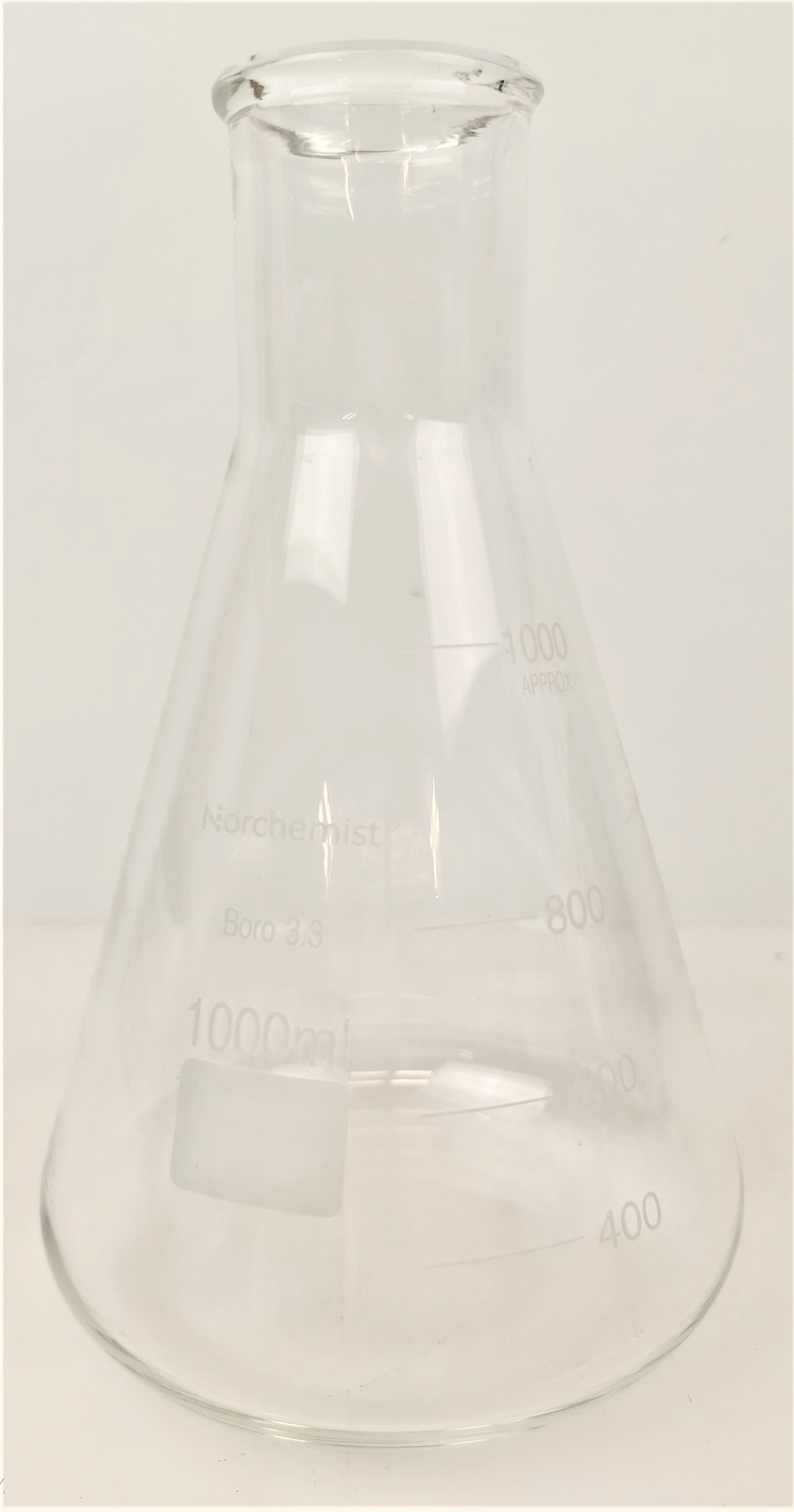 New Norchemist 1000mL Erlenmeyer Flask
