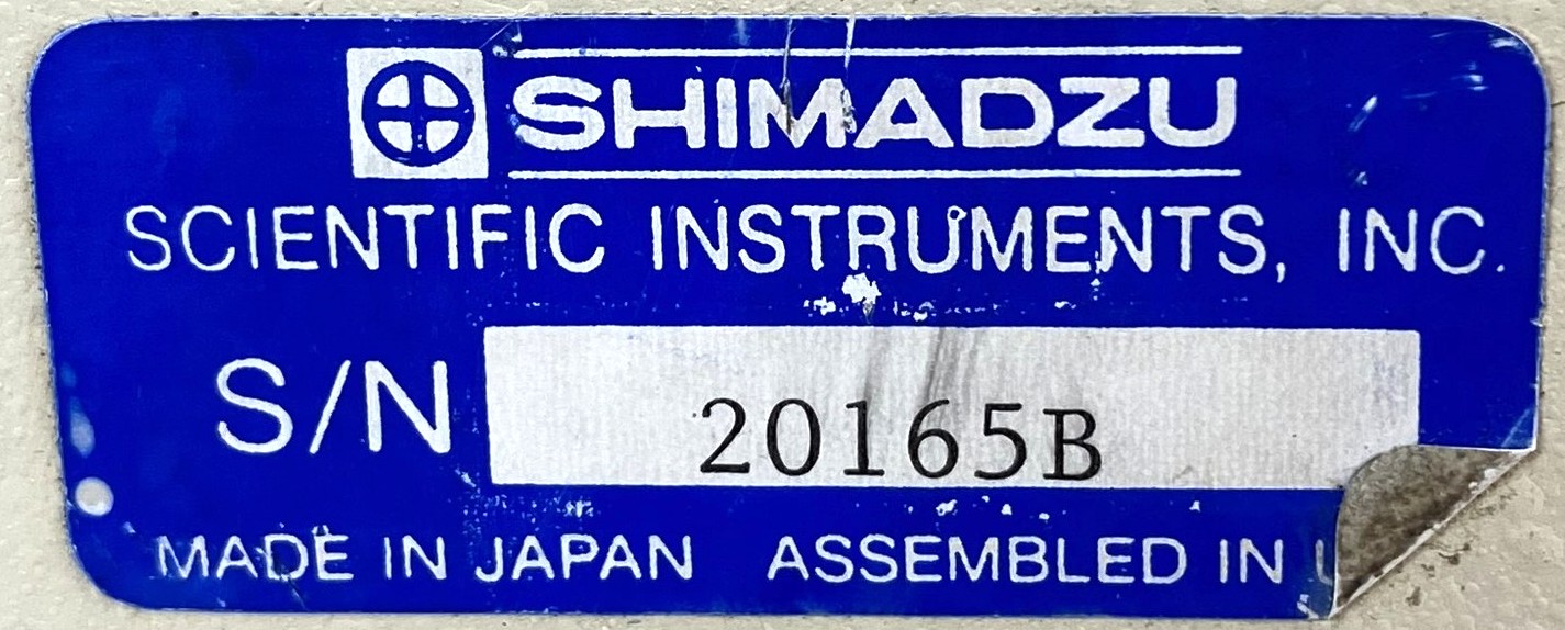 Used Shimadzu LC-10AD LC Pump