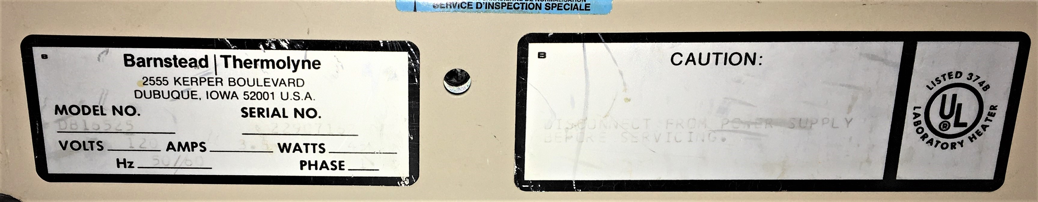 Used Thermolyne Type 16500 Dri-Bath Heater for COD Digestion