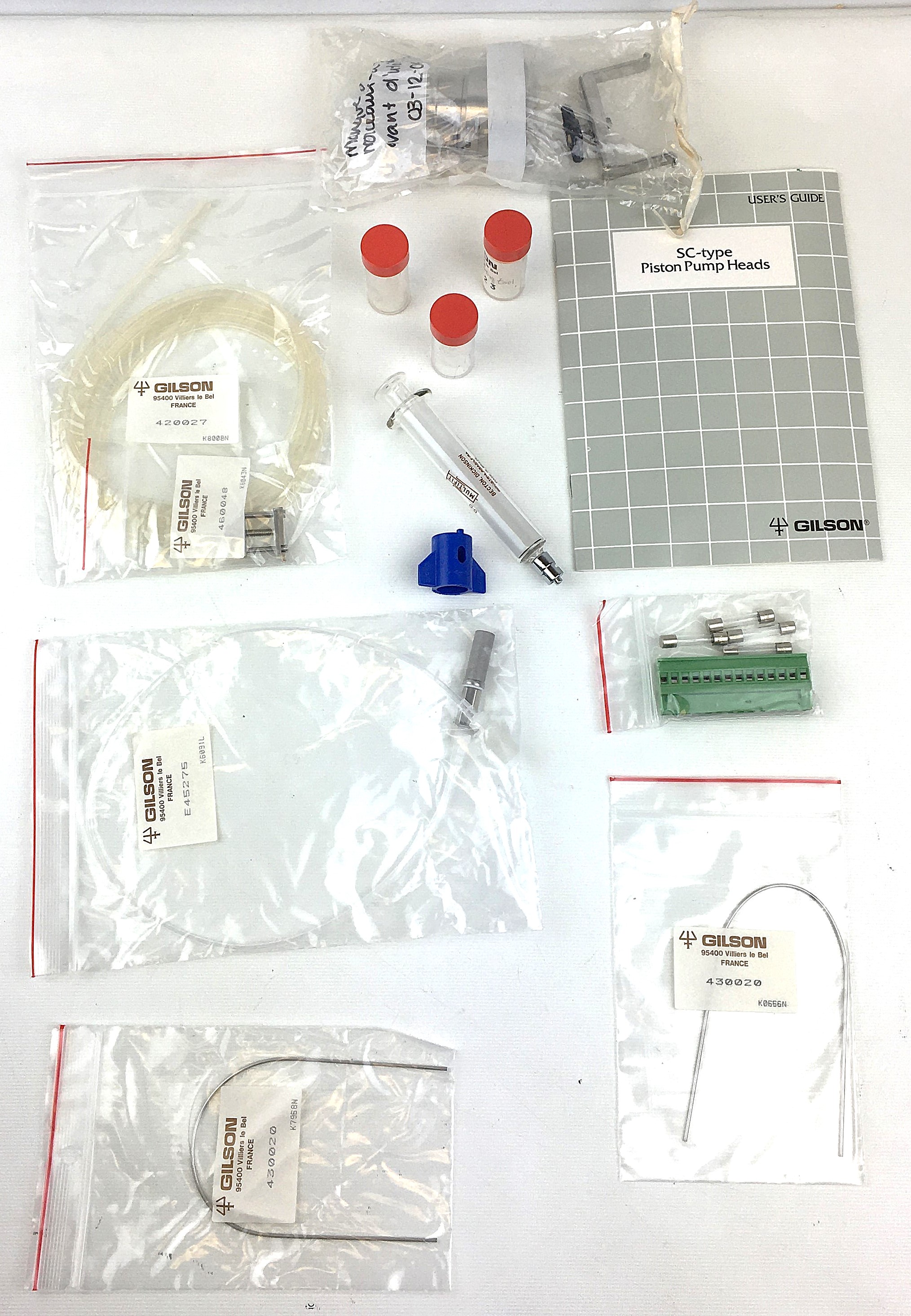 Used Gilson 10SC Piston Pump Head for HPLC (10 mL/min - 8700 PSI)