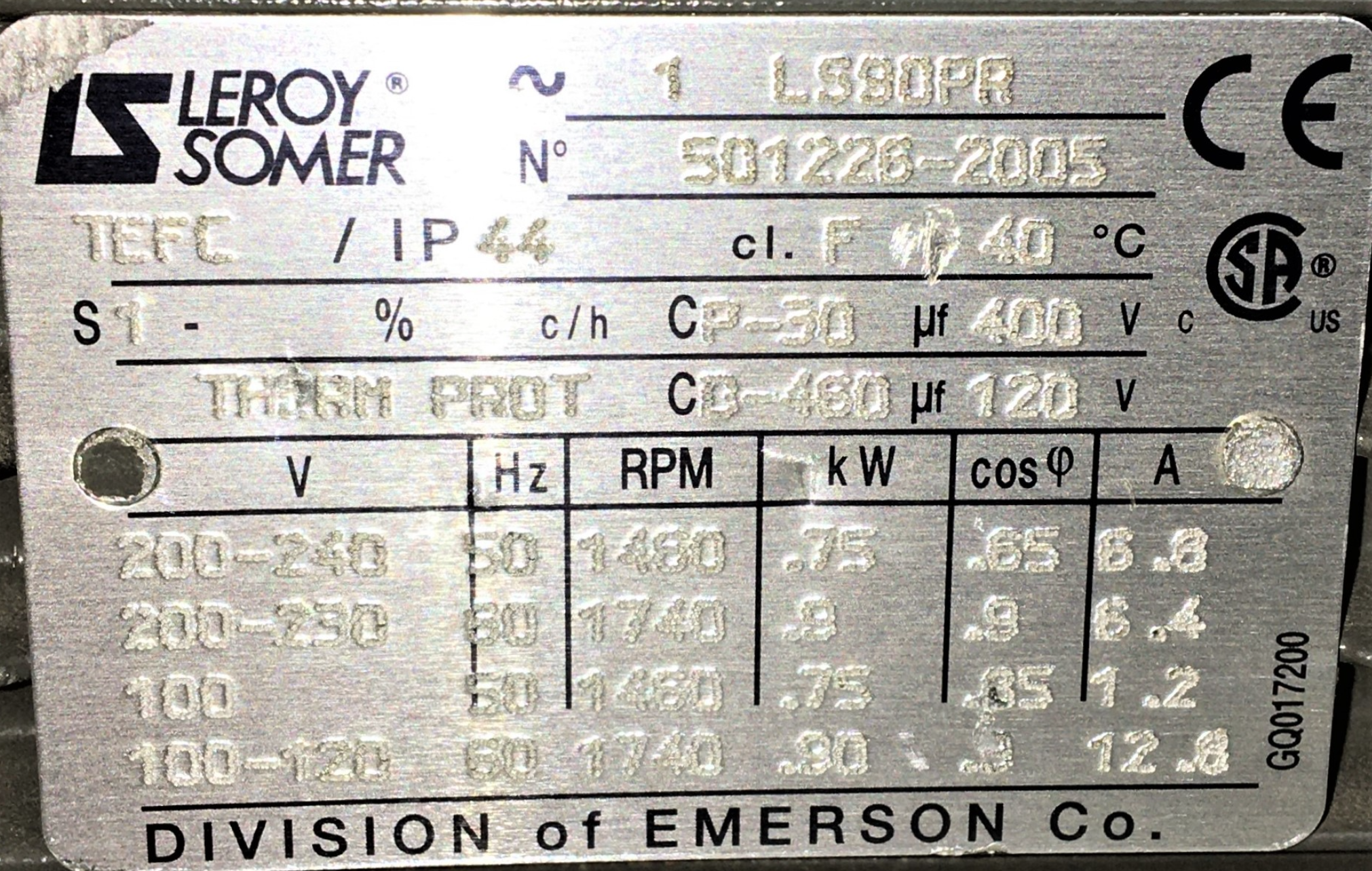 Used Varian (Agilent) DS 602 Rotary Vacuum Pump (17.6cfm)