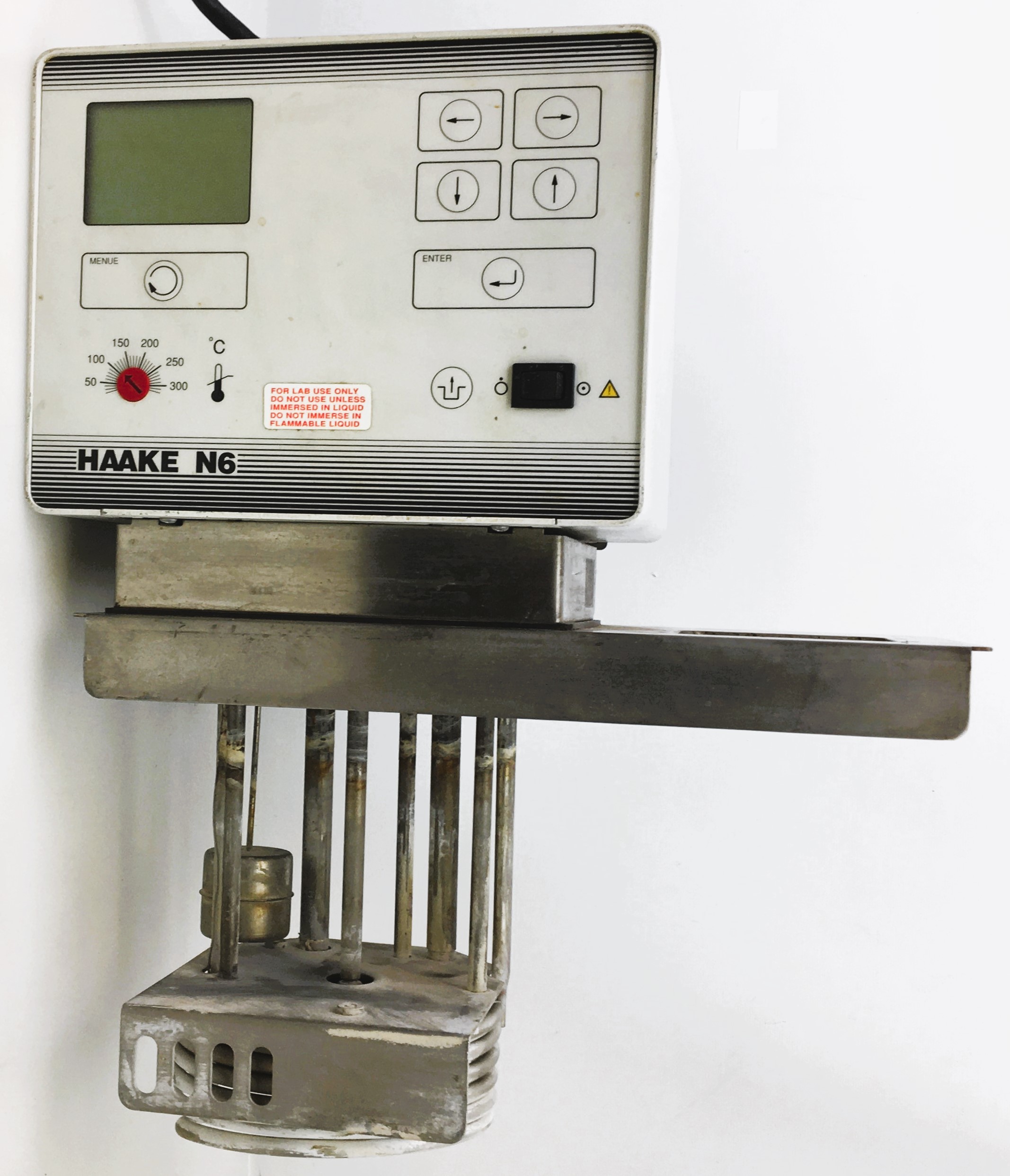 Used Haake N6 Immersion Bath Circulator with Mounting Bridge