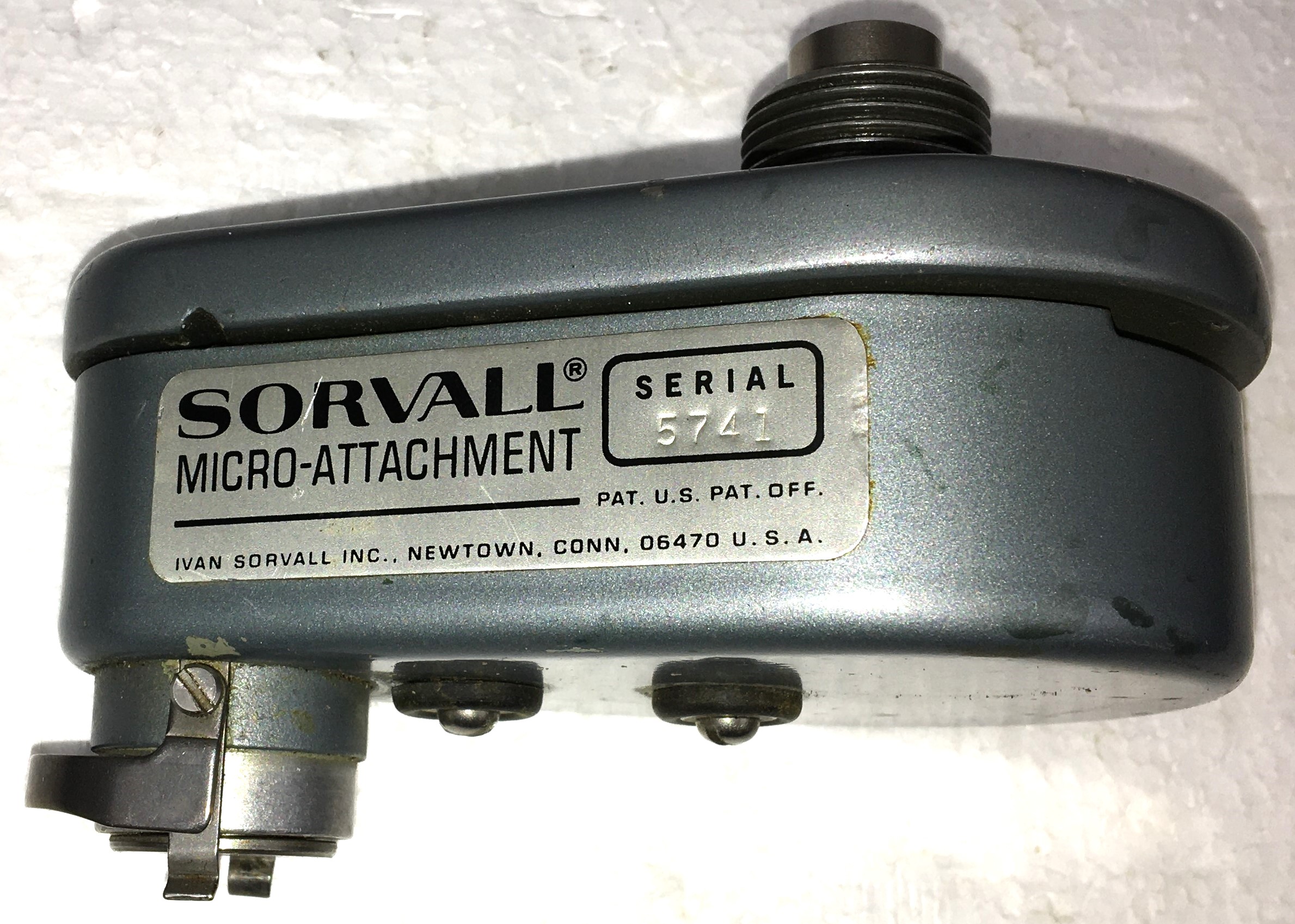 Used Sorvall Omni-Mixer OM-2000 Micro-Attachment Kit