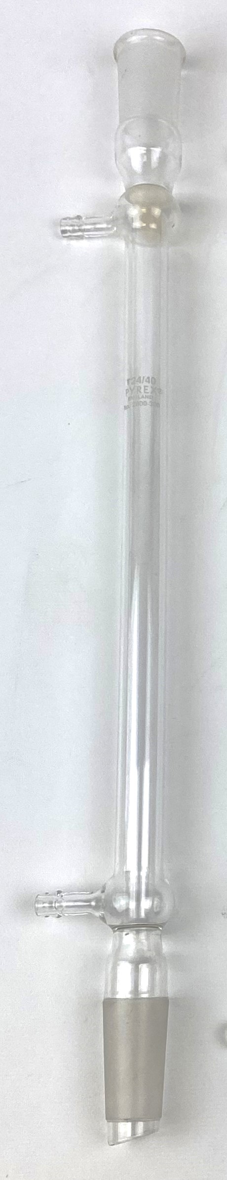 Used Corning PYREX 2800 (and Equivalent) Liebig-West Condenser (300-400mm)