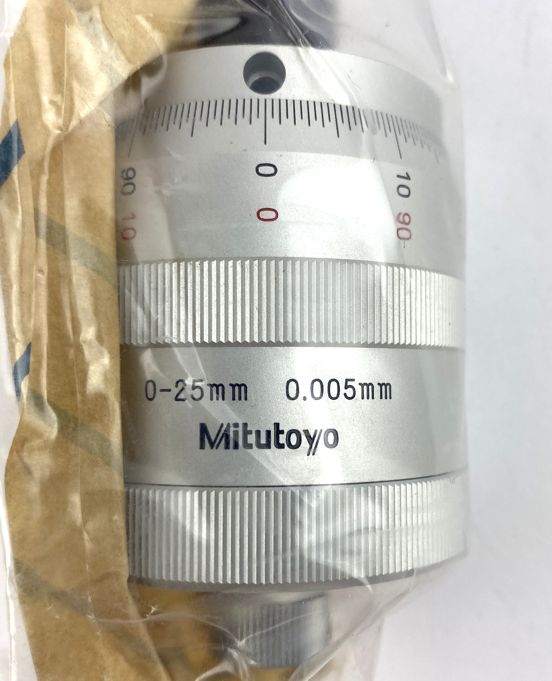New Open Box Mitutoyo 152-390 Micrometer Head for XY Stage: 0-25mm (X-Axis)