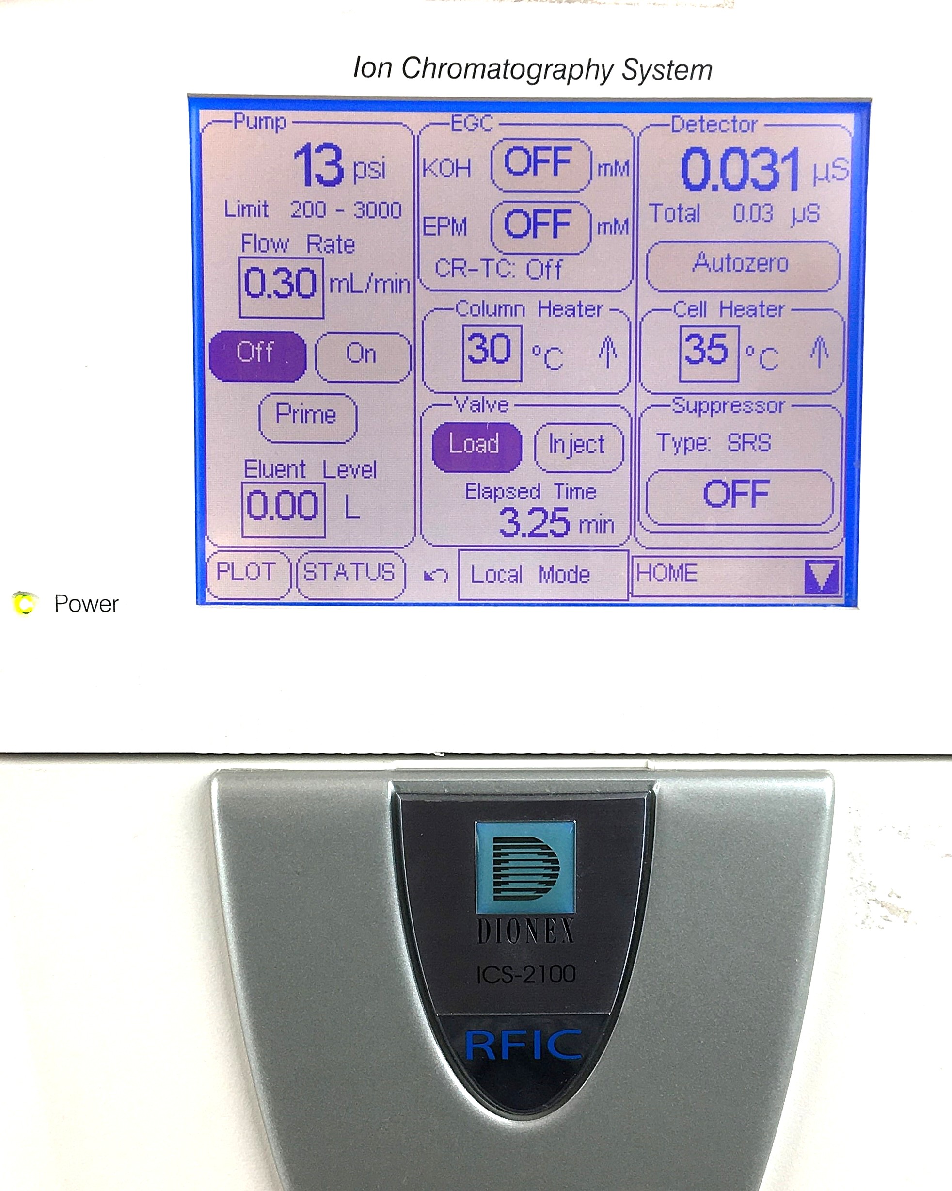 As is Dionex ICS-2100 Ion Chromatograph
