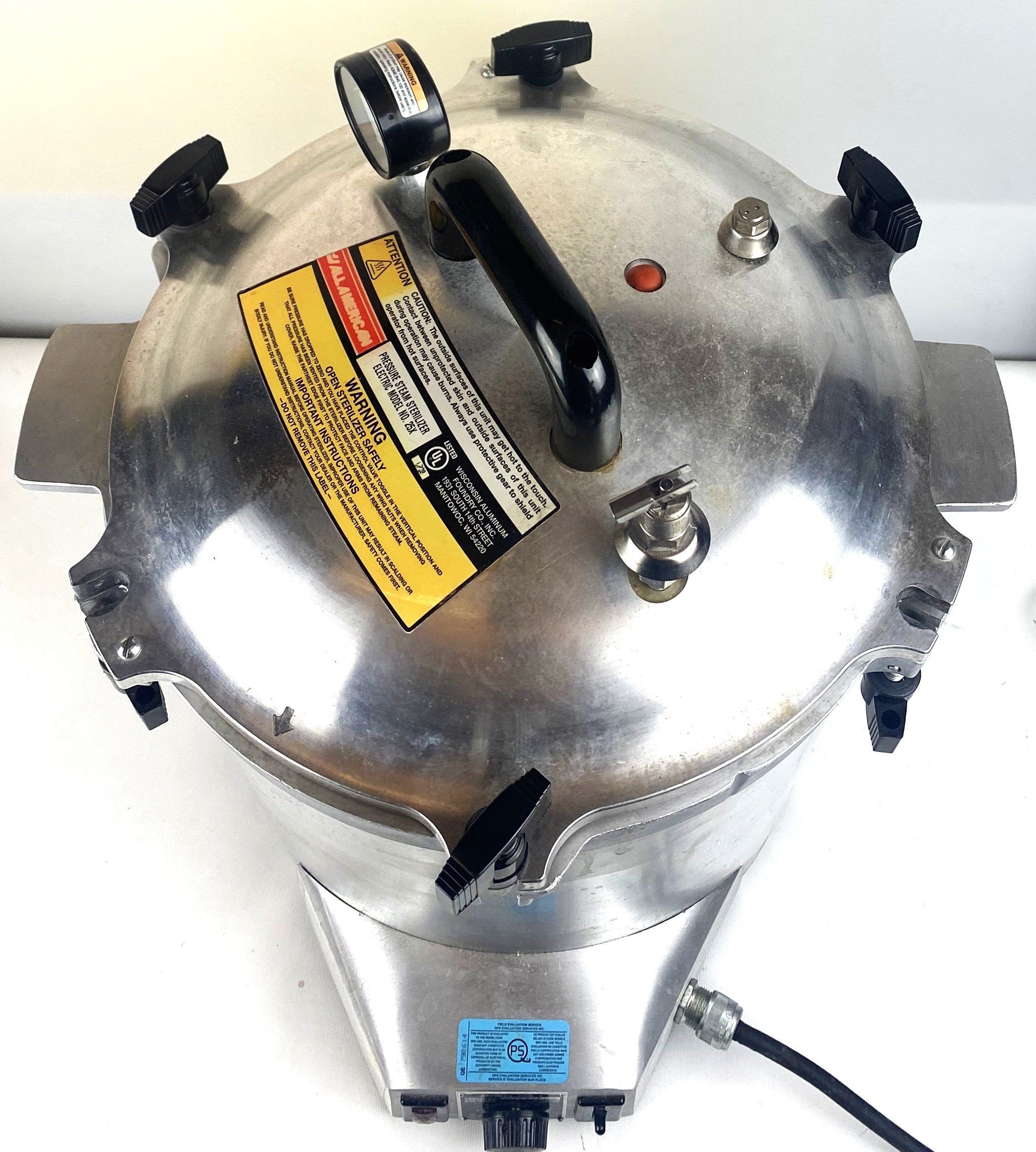 Used All American 25X-1 Top-Loading Pressure Autoclave - Sterilizer