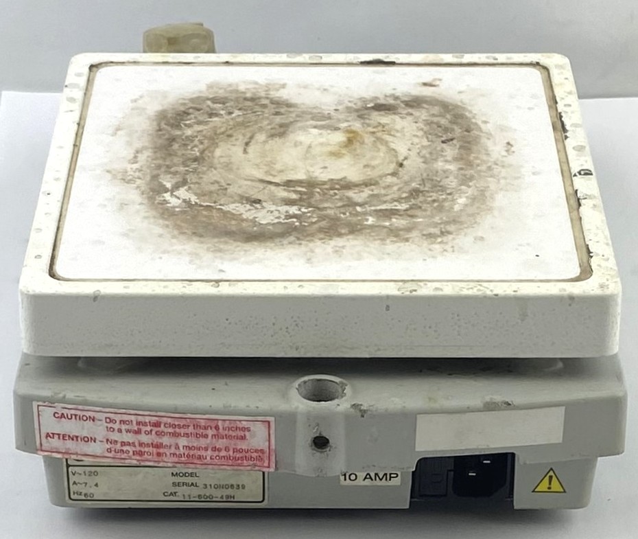 Used Fisher Isotemp 11-600-49H Hot Plate (7" x 7" Plate)