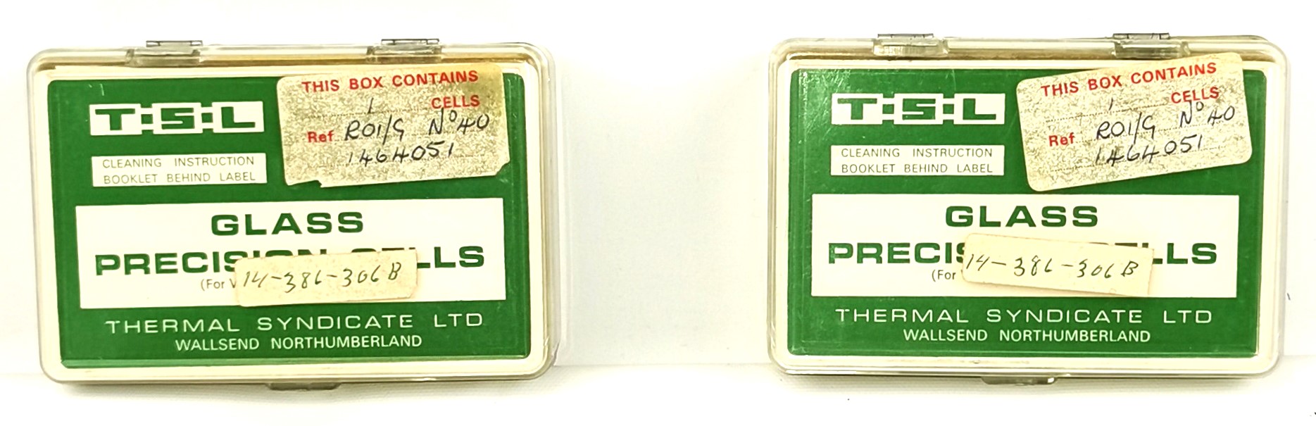 Used TSL 1464051 Glass Micro Cuvette with Stopper - 7 mL (Pack of 2)