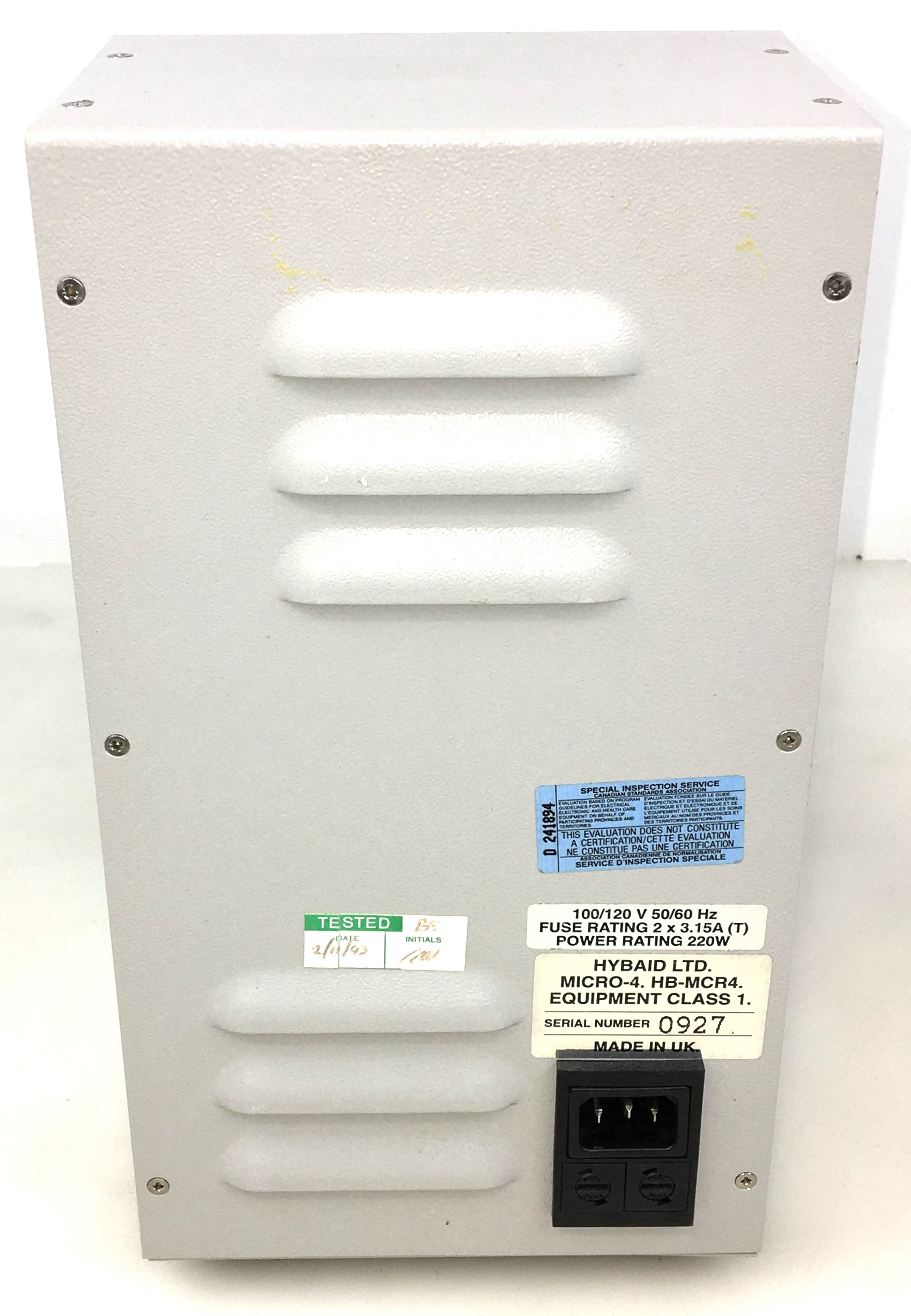 Used Hybaid Micro-4 (HB-MCR4) Hybridization Incubator