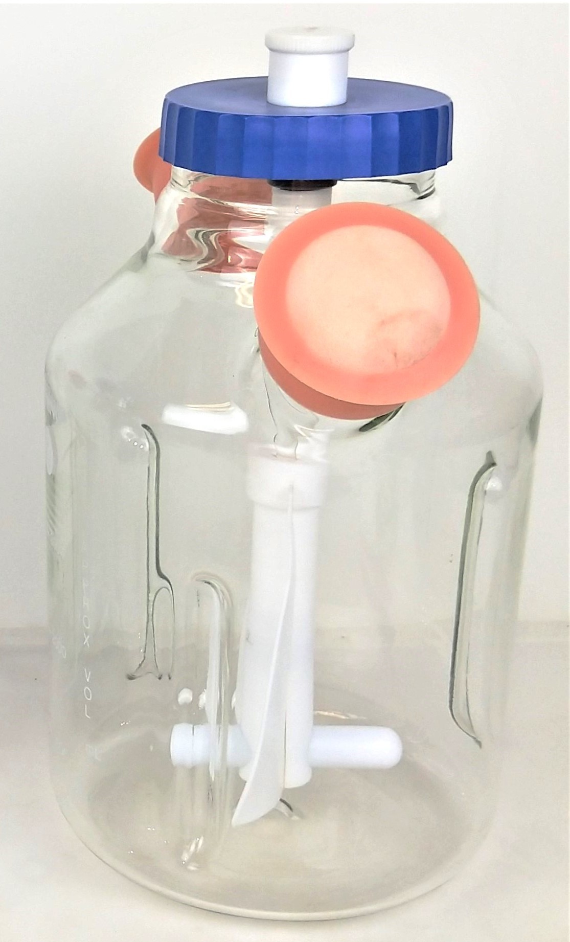 Used Corning (Bellco) ProCulture 4502-3L Double Sidearm Spinner Flask (3000mL)
