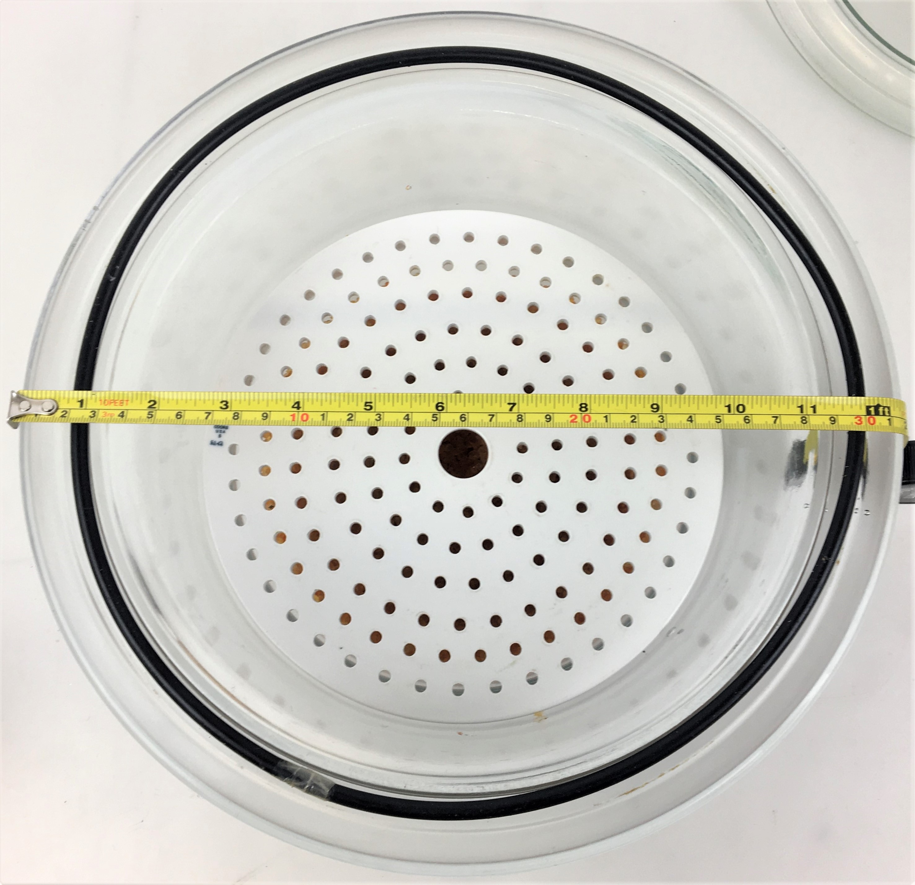 Used Jencons Dry Seal Glass Desiccator (254mm ID)