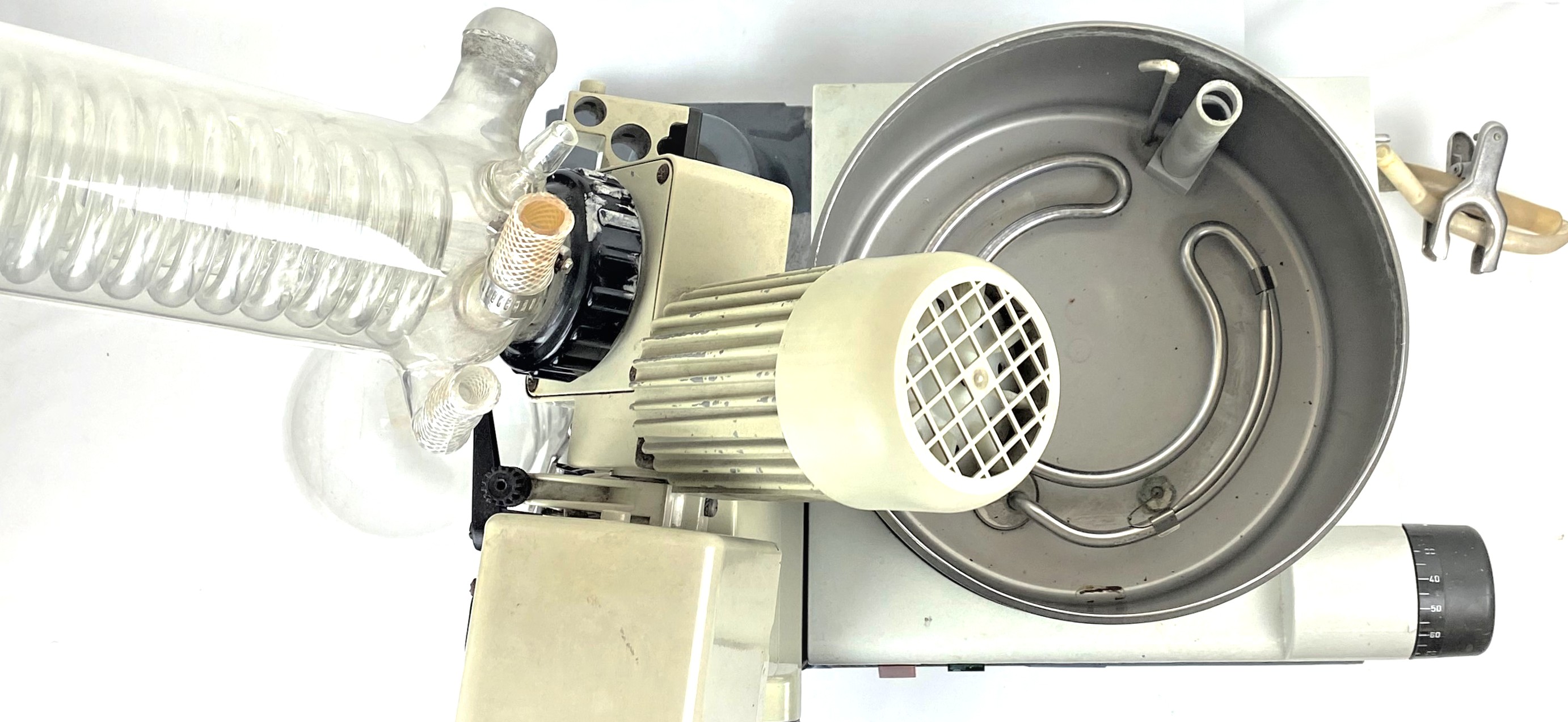 Used Buchi Rotavapor RE-111 Rotary Evaporator with B-465 Bath - COMPLETE