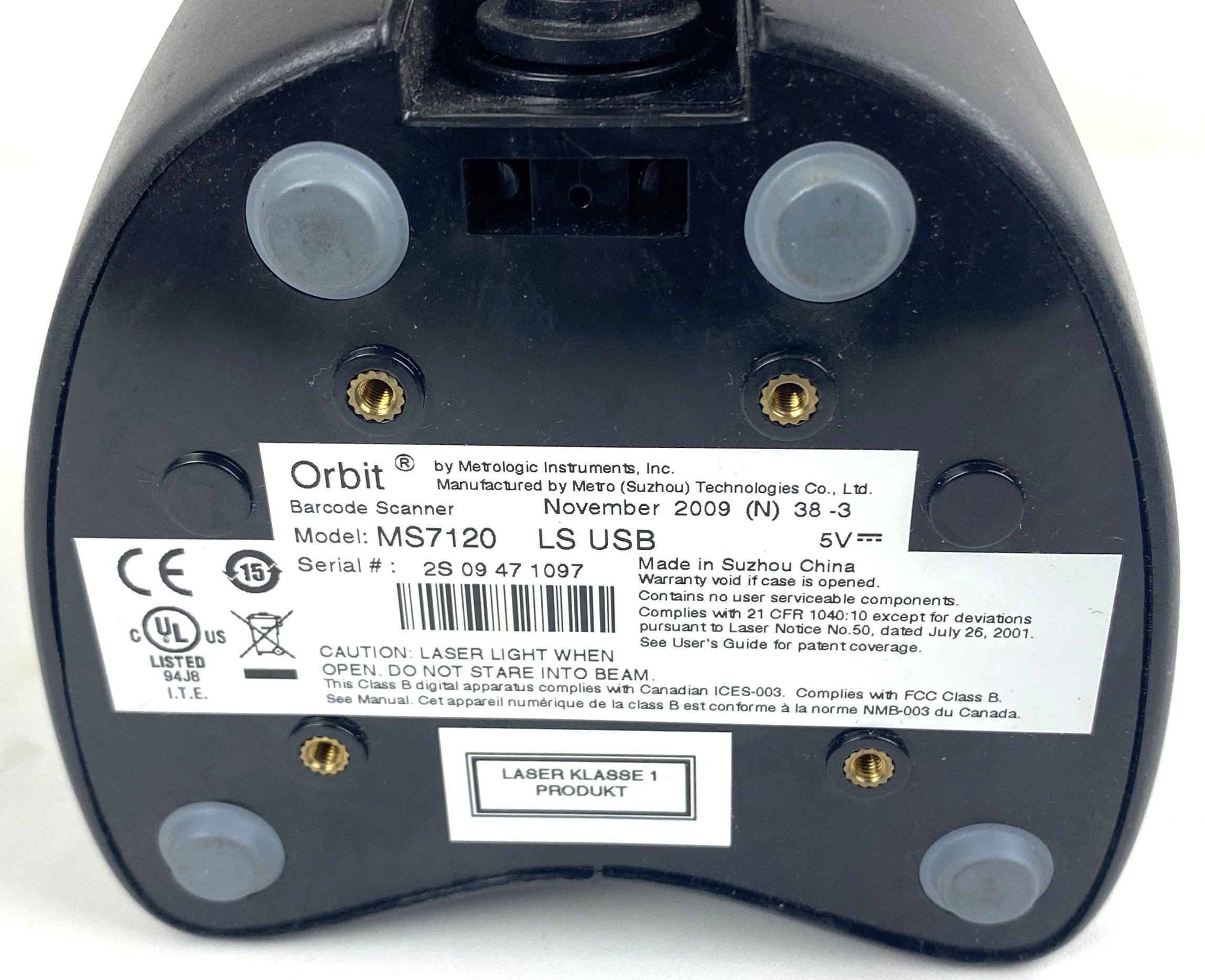 Used Metrologic Orbit MS7120 Barcode Scanner