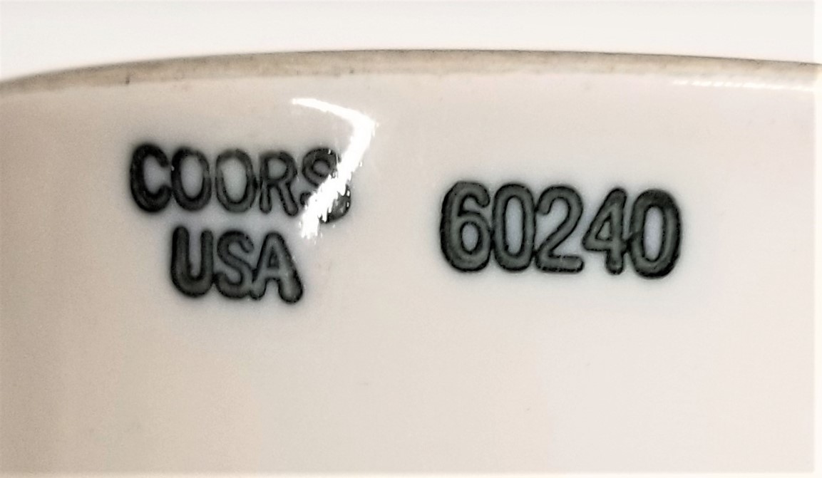 Used CoorsTek 60240/66240 Buchner Funnel - 87mL - For 50 to 55mm Paper