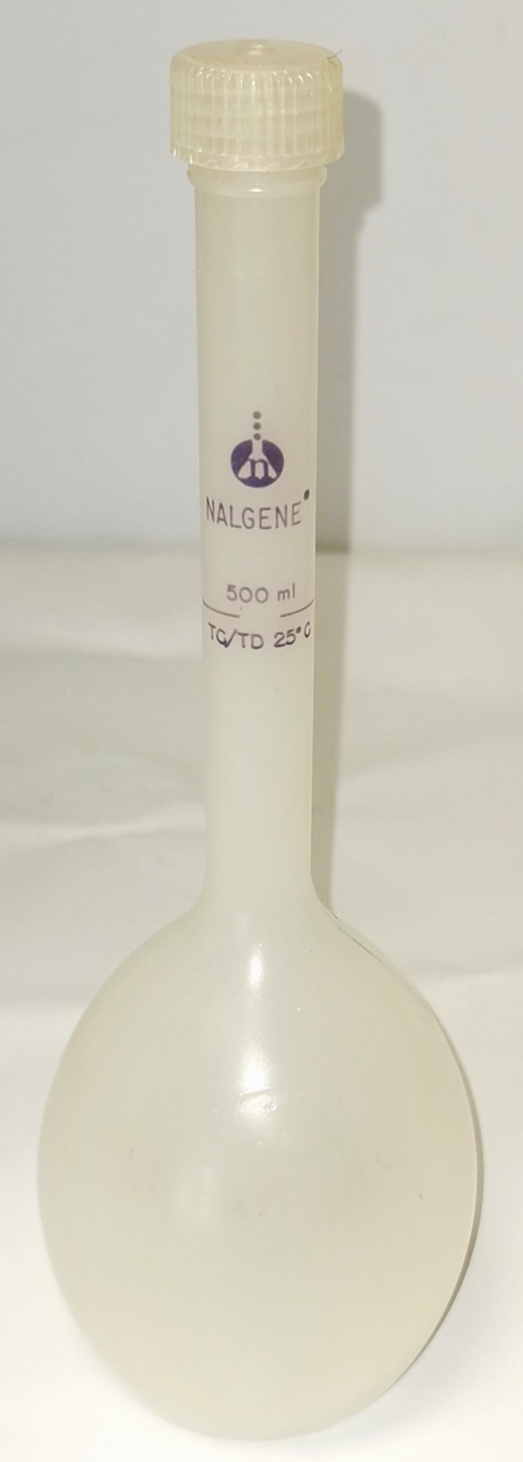 Used Lot of 40 Nalgene 4000 Polypropylene Volumetric Flasks - Various Volumes