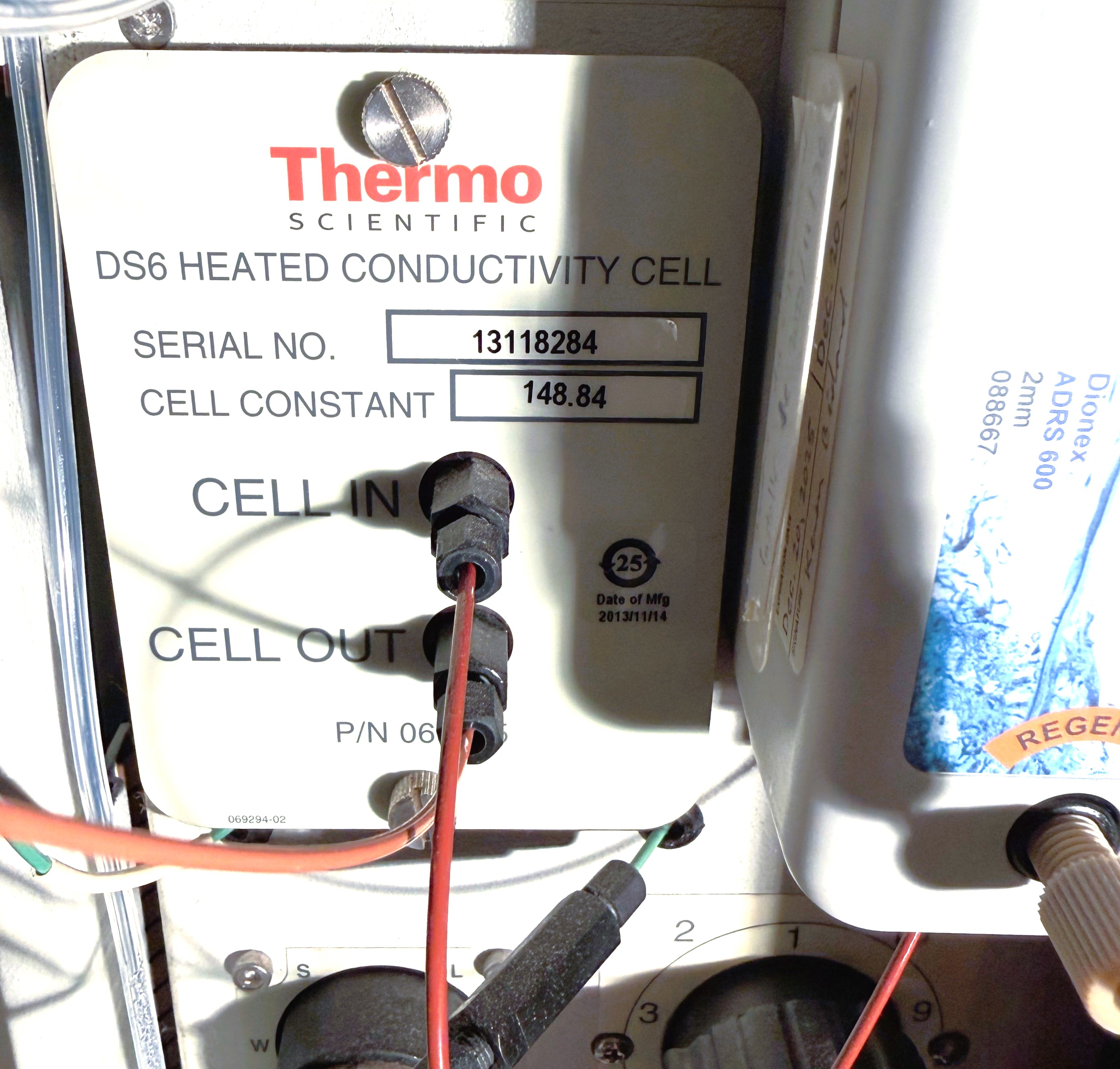 Used Dionex ICS-2100 Ion Chromatography System