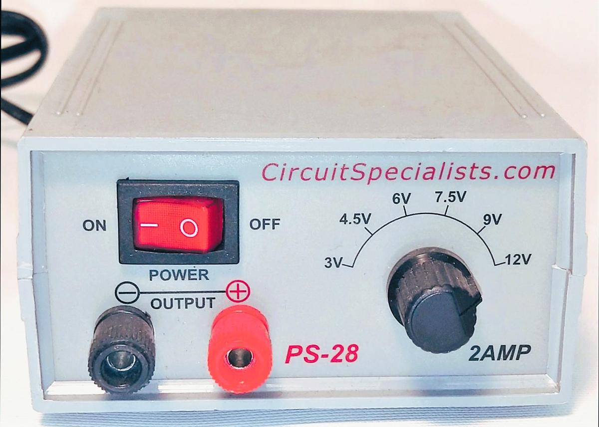 Used Circuit Specialists PS-28 Multi-Output Power Supply (3-12V)