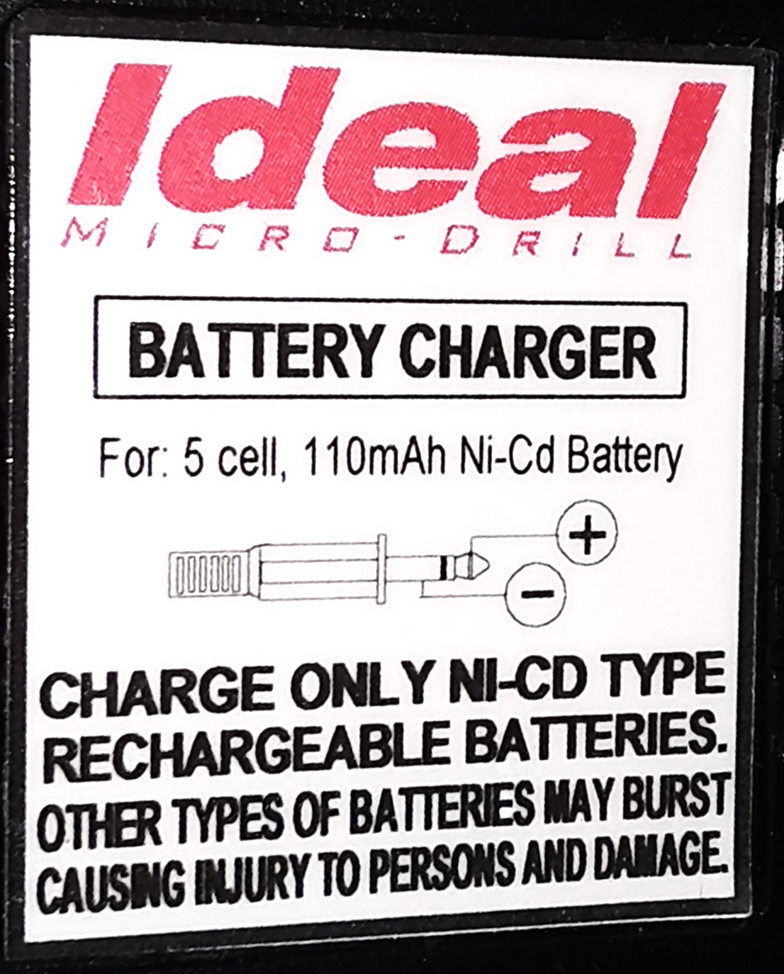 Used Ideal 67-1000 Micro Drill