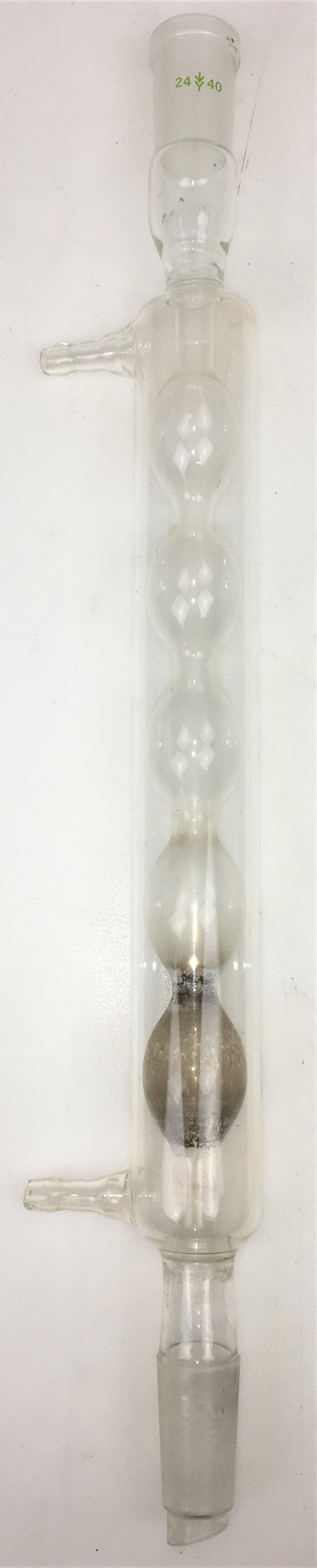 Used Corning PYREX 2480-300 Allihn Condenser - 300mm