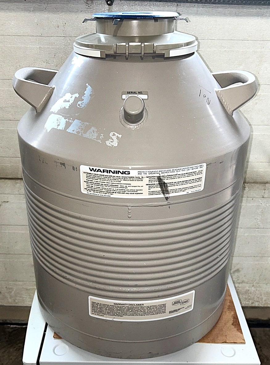 Used Union Carbide 35VHC Cryogenic Storage Tank (35L)