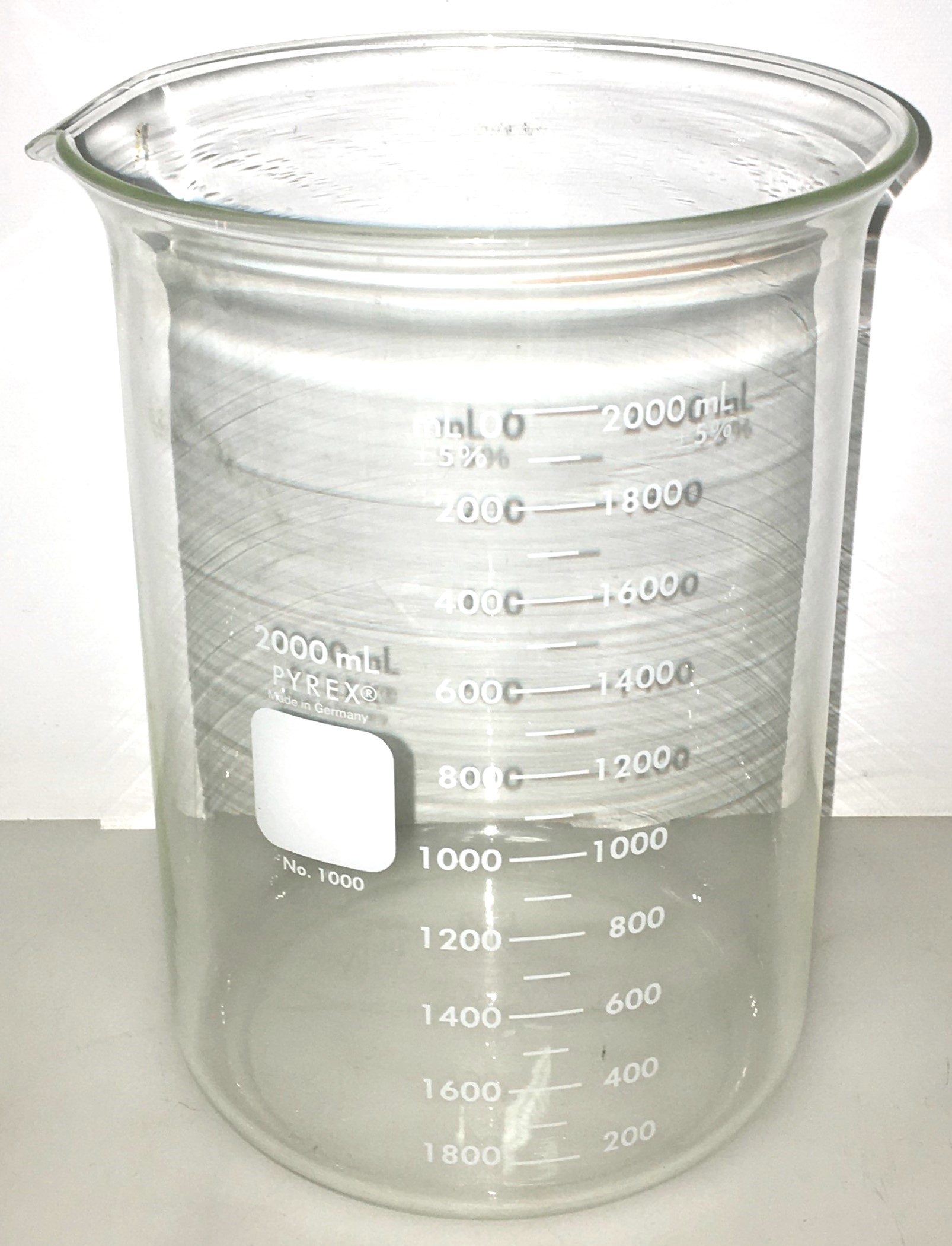 Used Corning PYREX and Kimble KIMAX (and Equivalent) Beakers - Various Volumes