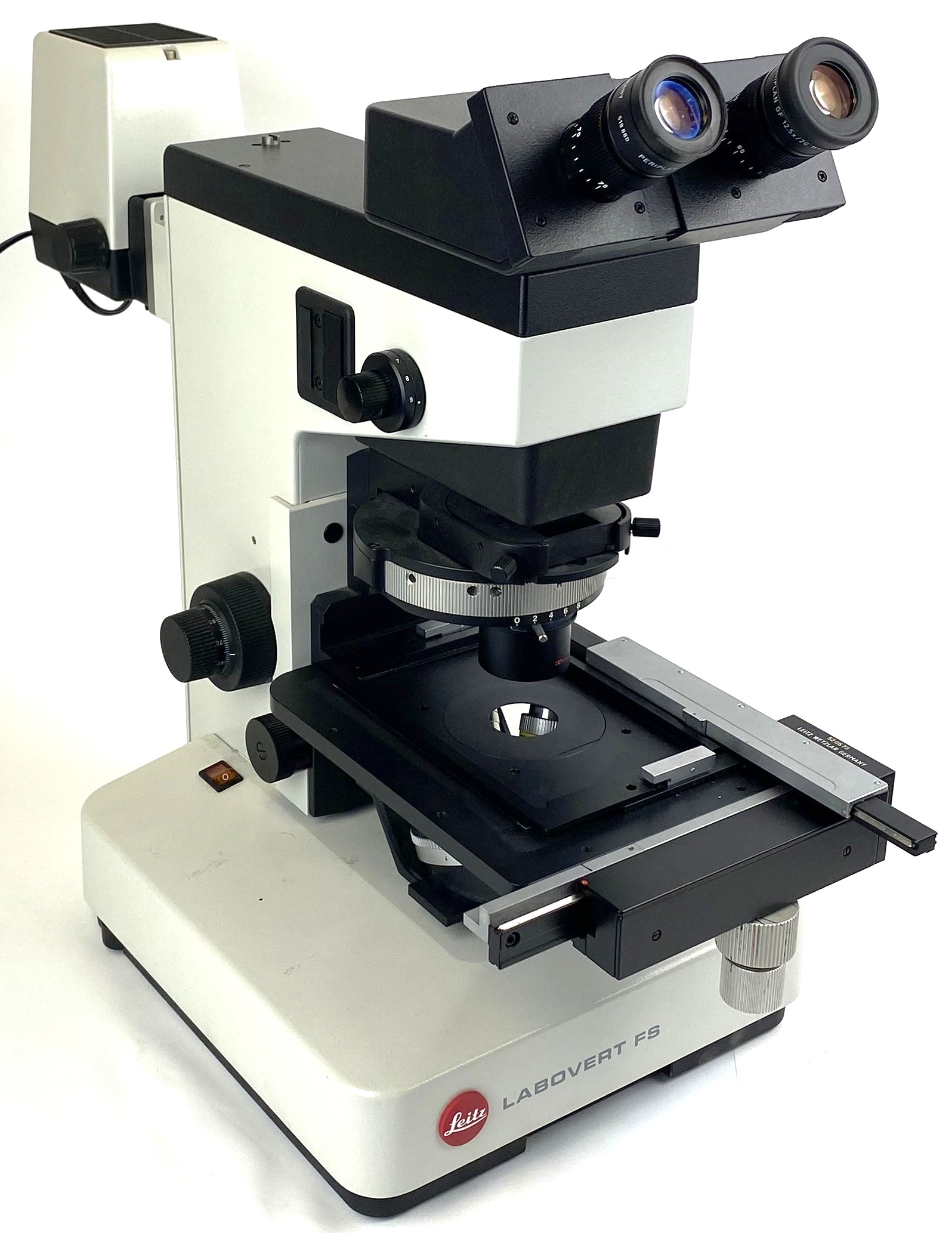 Used Leitz Labovert FS Inverted, Phase-Contrast Microscope