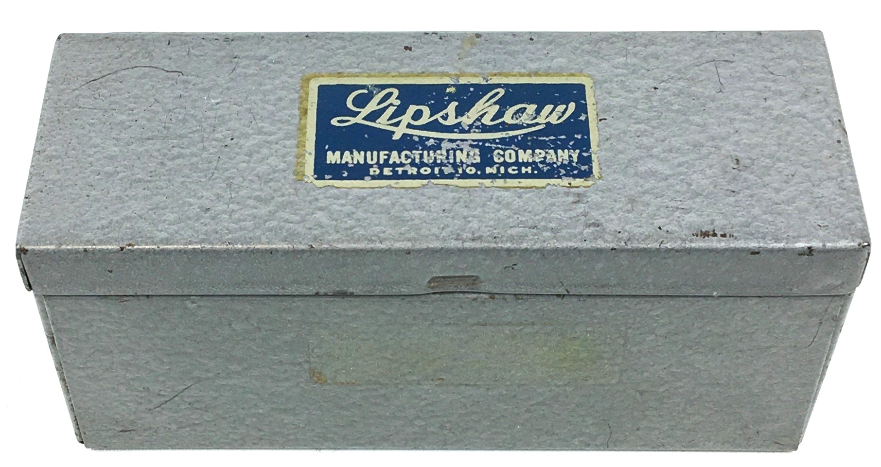 New Open Box Lipshaw 125mm Microtome Knife Blade with Sturdy Case