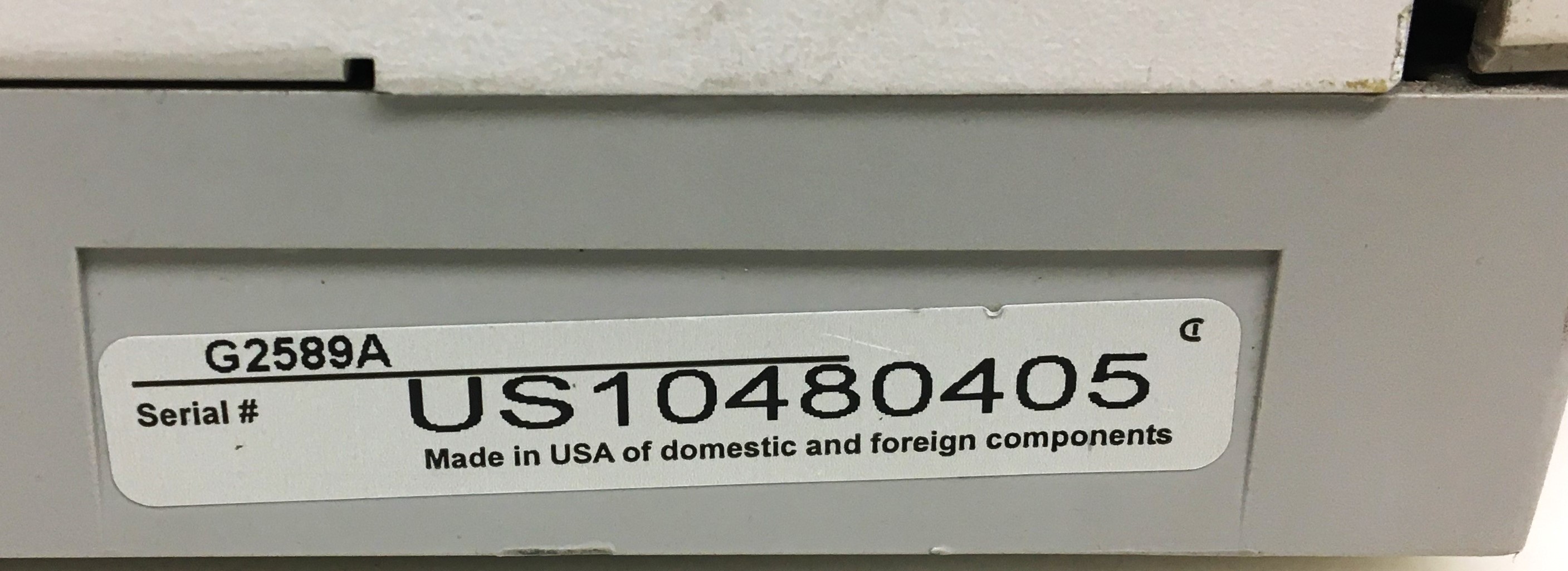 Used Agilent 5973N Network MS Detector with G59864B Ionization Gauge Controller