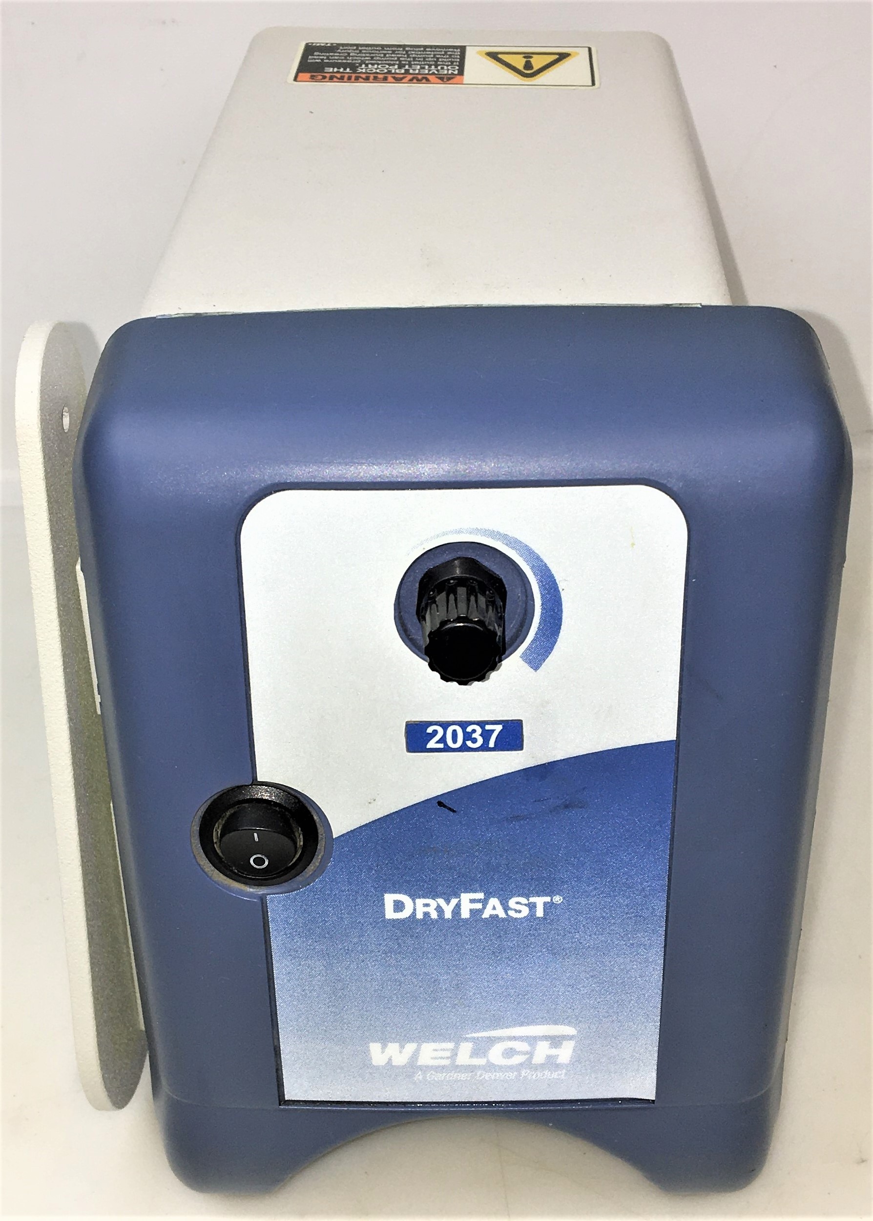 Used Welch DryFast 2037B-01 Diaphragm Vacuum Pump