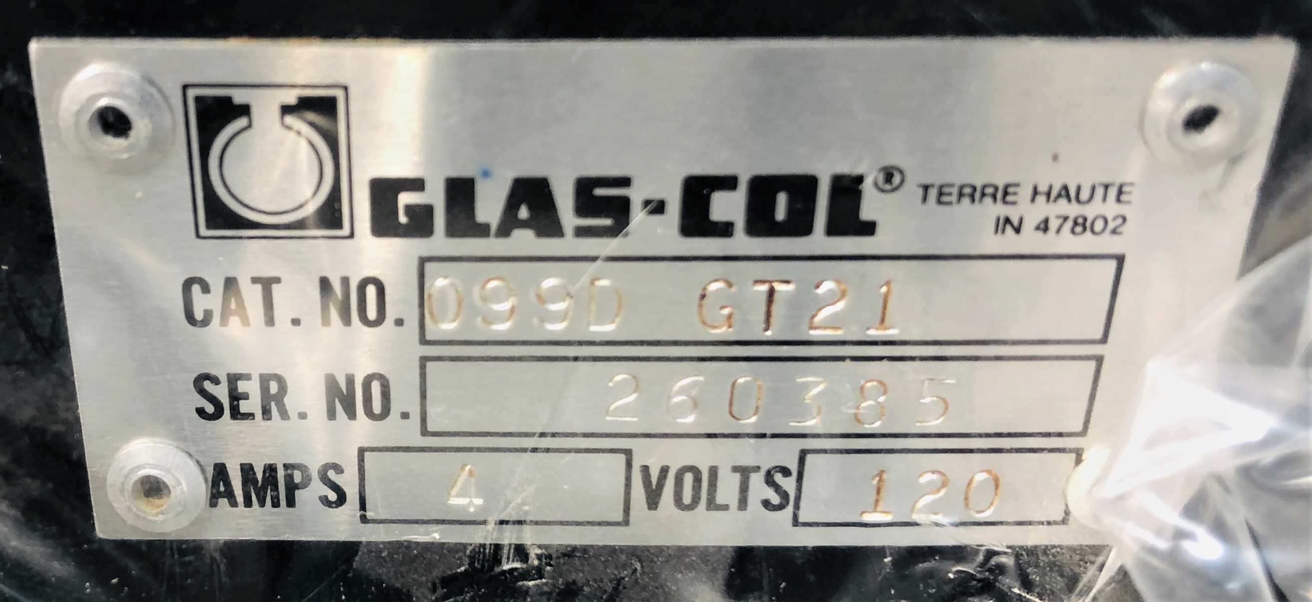 Used Glas-Col GKH Stirrer Control