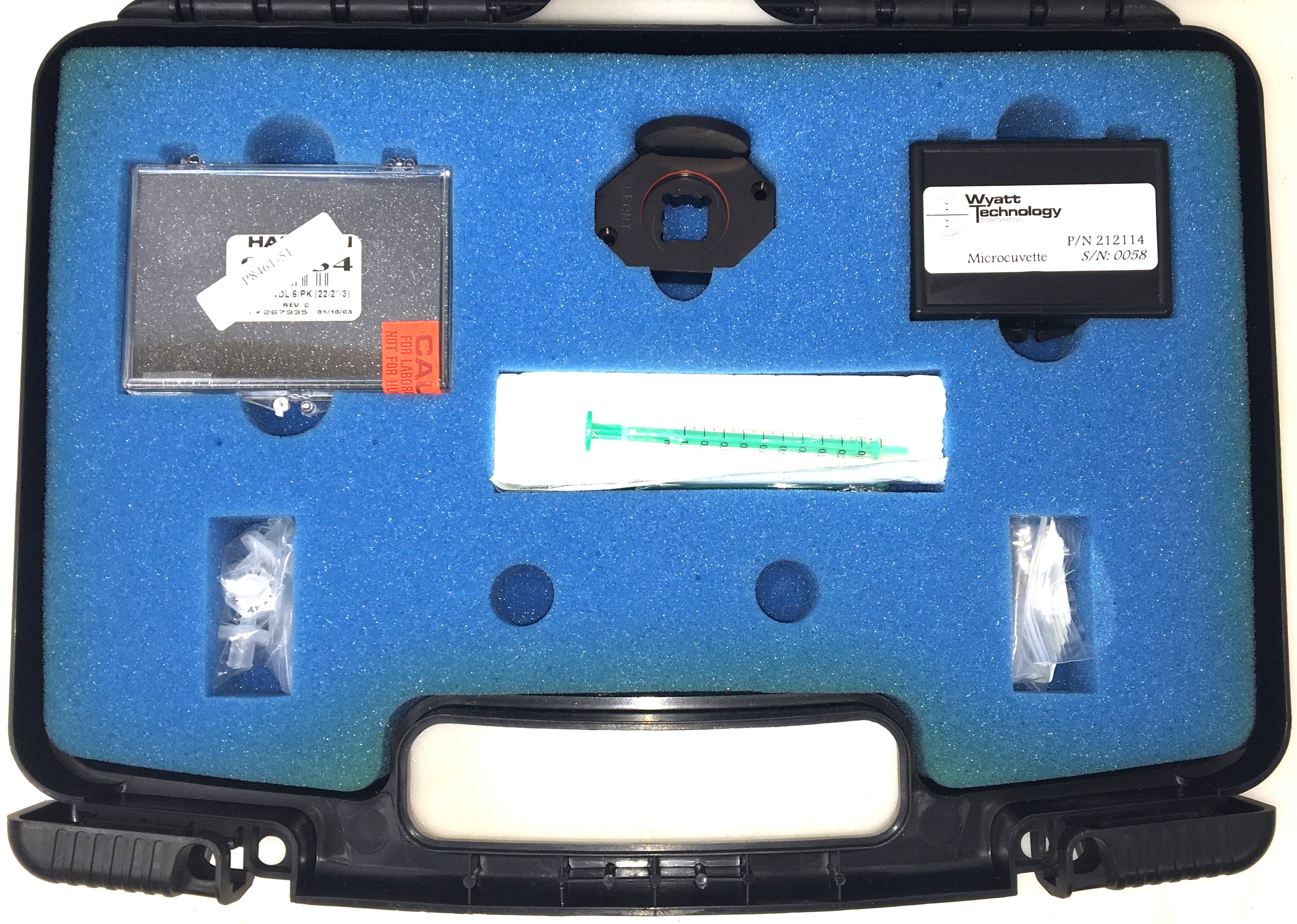 New Open Box Wyatt WMCW MicroCuvette Kit and Flow Cell Accessory Kit