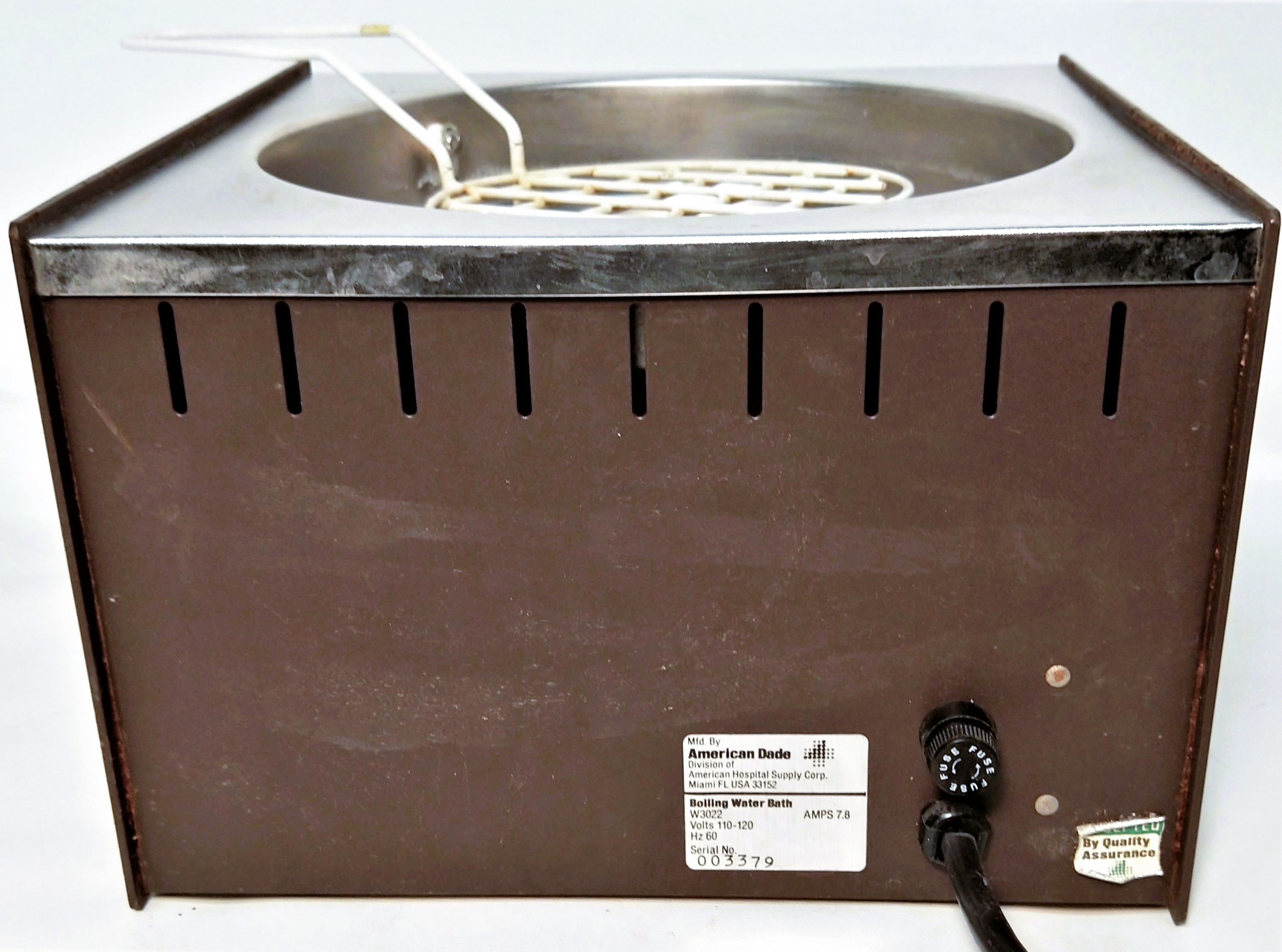 Used American Dade W3022 Boiling Water Bath