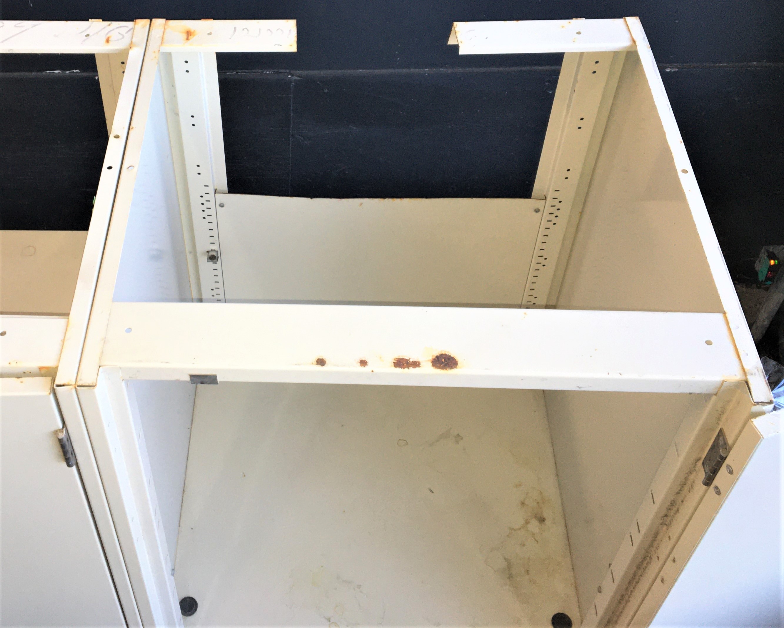 Used Mott 6-Ft Base Cabinet for Fume Hood