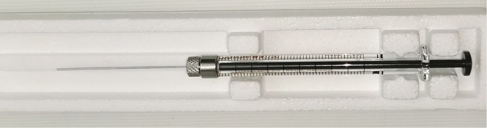 Used Hamilton 81265 Gastight (#1750RNR) 500μL Injection Syringe